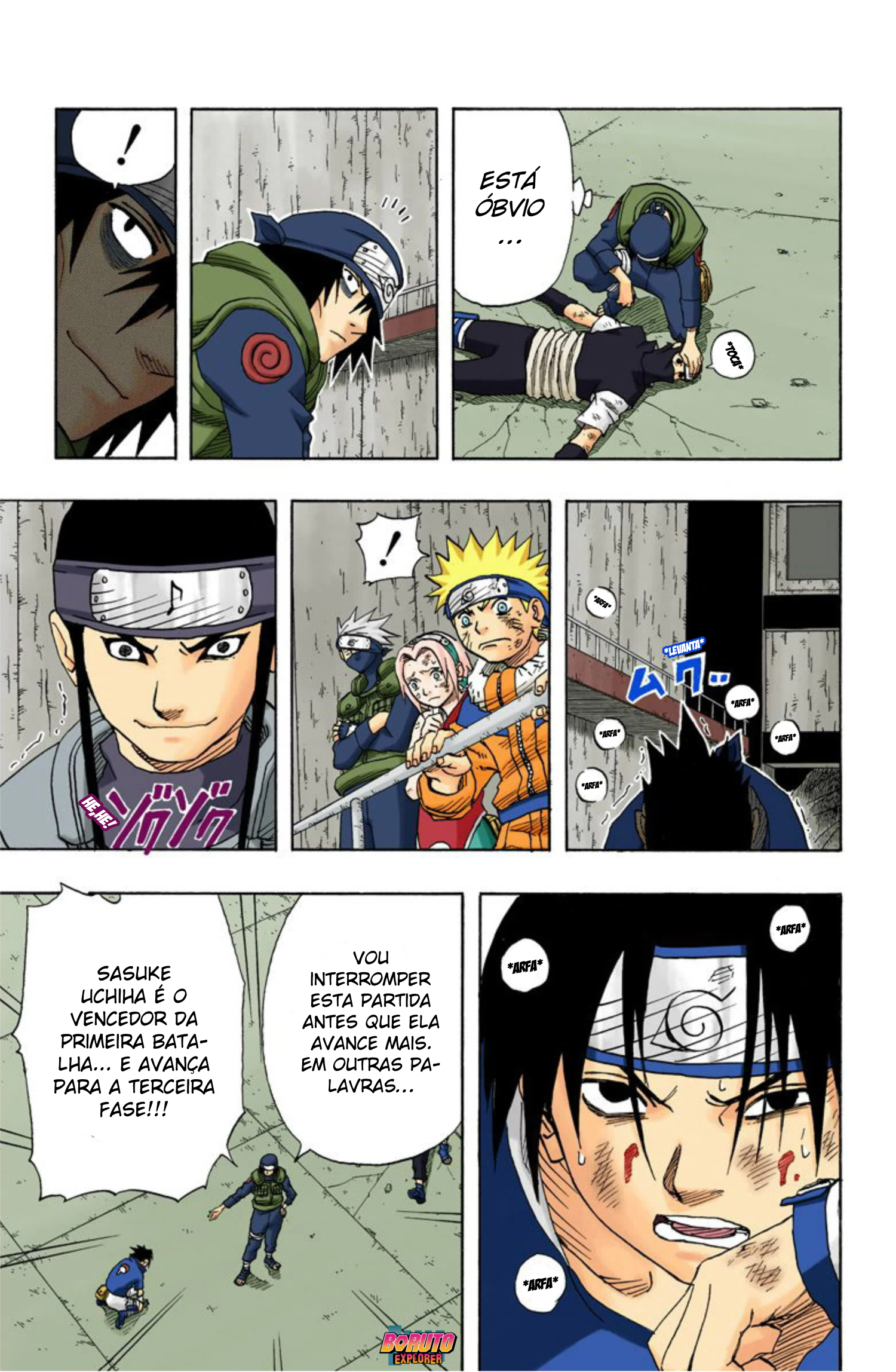 Read Naruto - Versão Colorida Oficial Manga Online