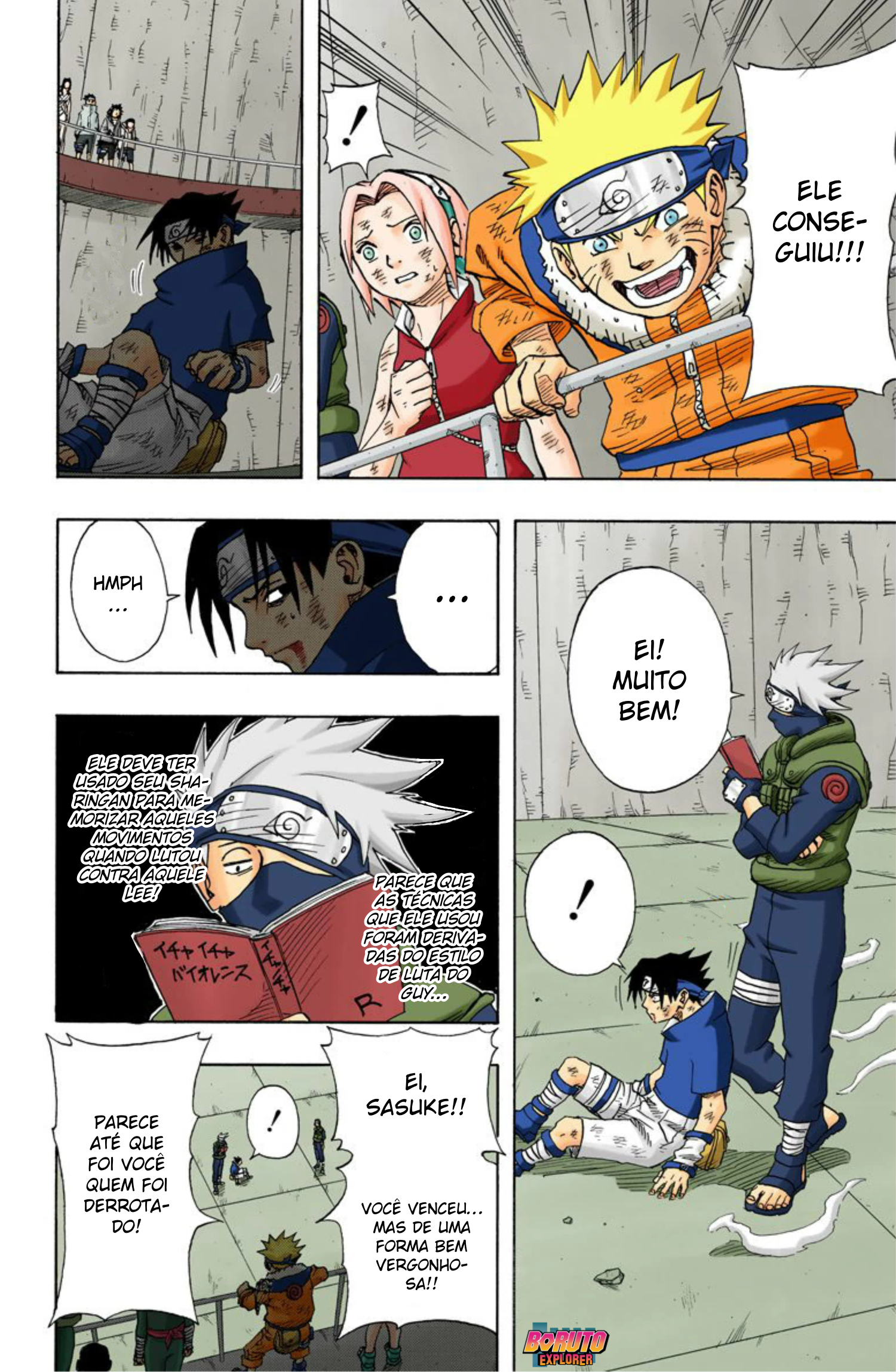 Read Naruto - Versão Colorida Oficial Manga Online