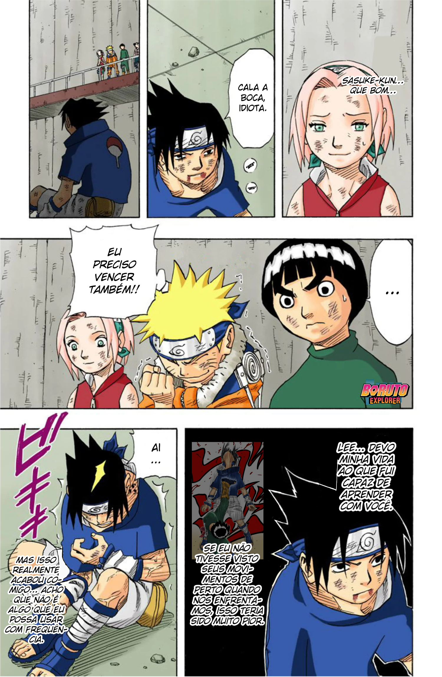 Read Naruto - Versão Colorida Oficial Manga Online