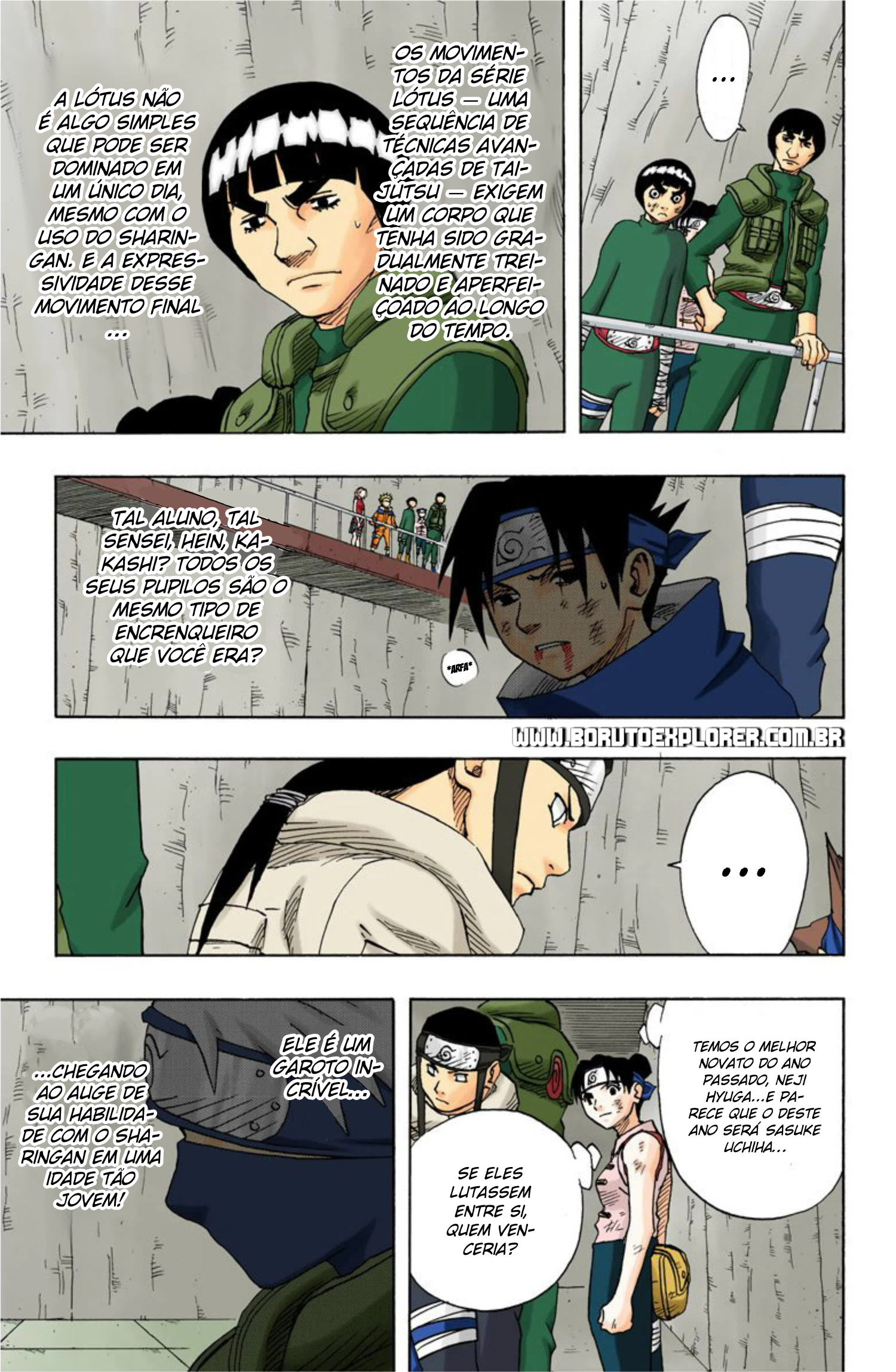 Read Naruto - Versão Colorida Oficial Manga Online