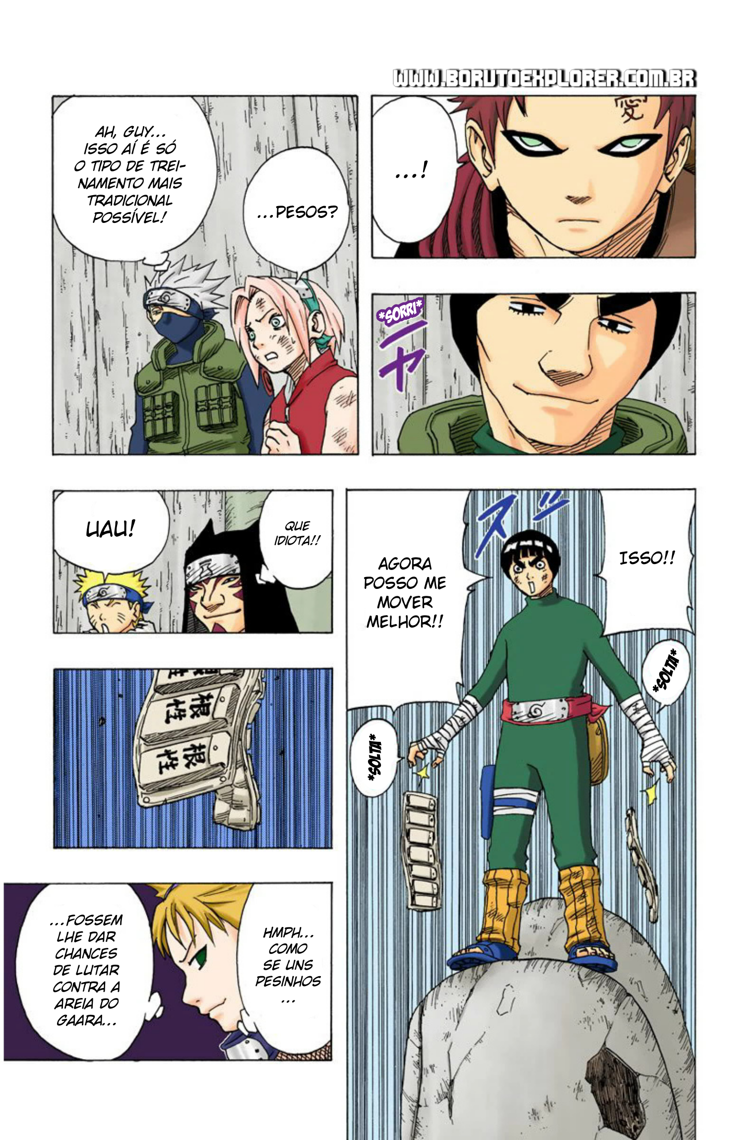 Read Naruto - Versão Colorida Oficial Manga Online