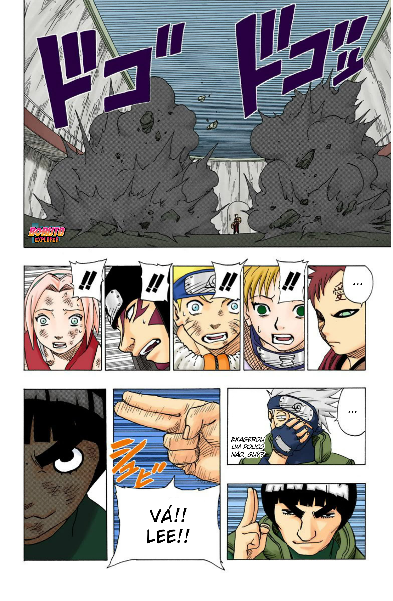 Read Naruto - Versão Colorida Oficial Manga Online