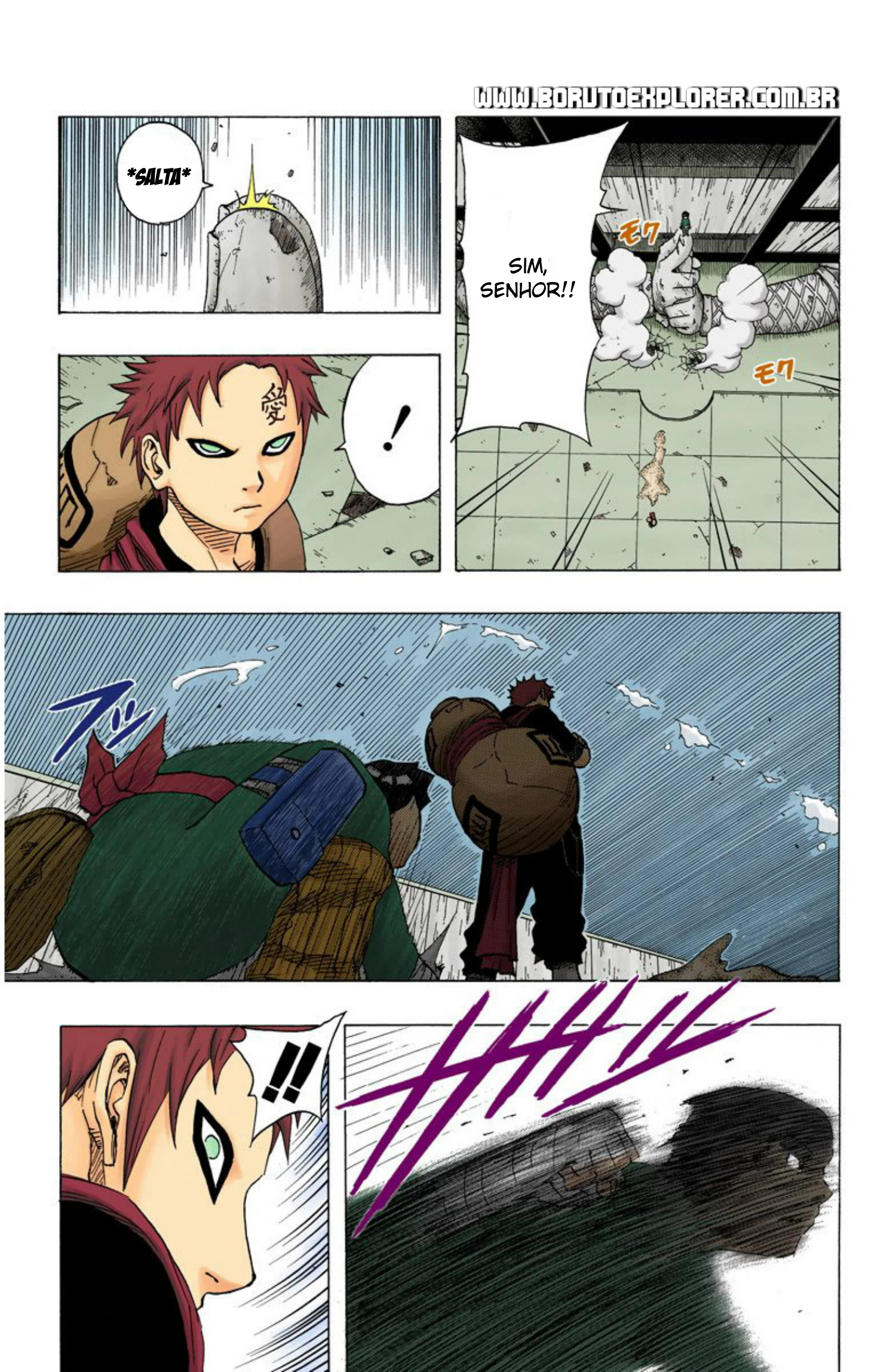 Read Naruto - Versão Colorida Oficial Manga Online