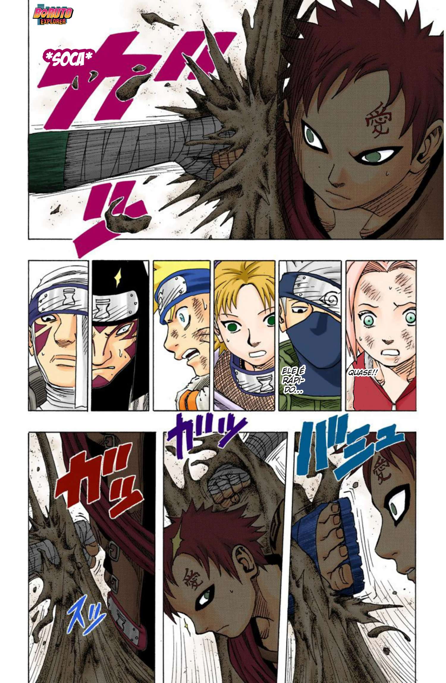 Read Naruto - Versão Colorida Oficial Manga Online