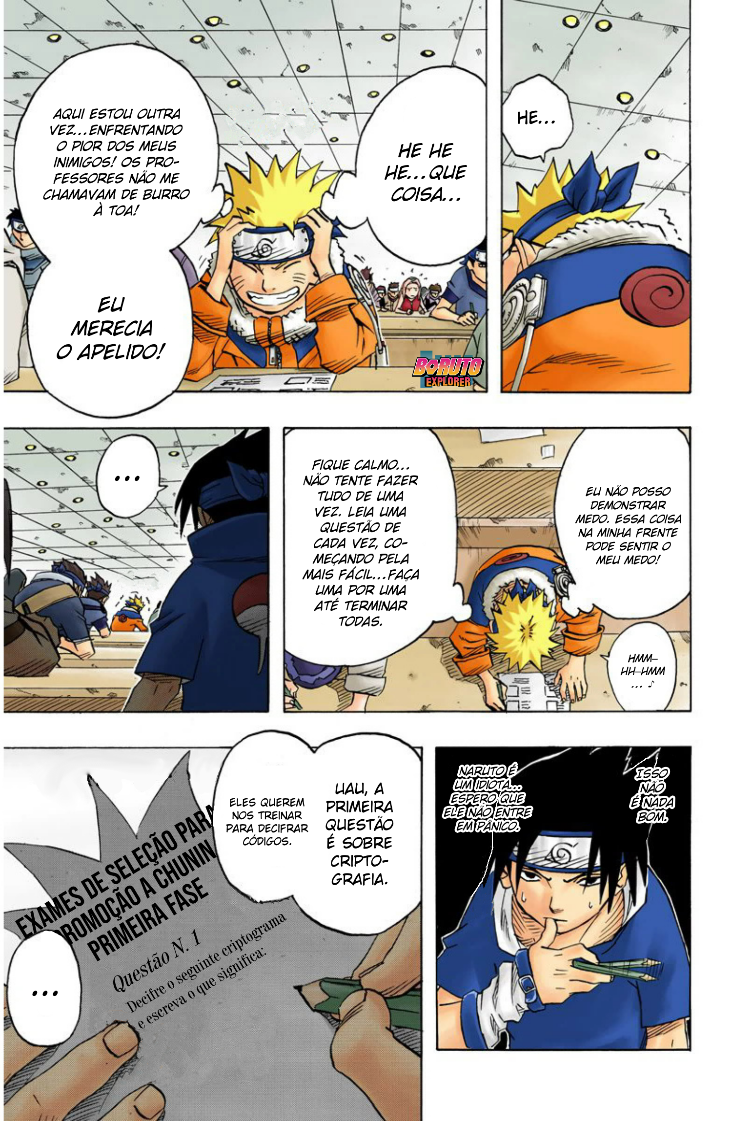 Read Naruto - Versão Colorida Oficial Manga Online