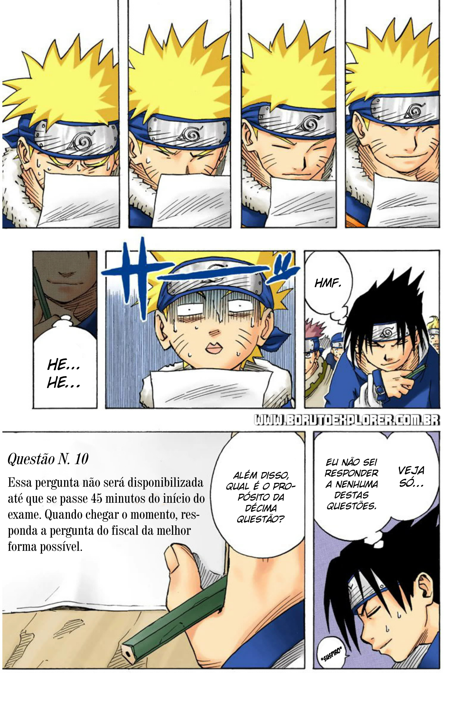 Read Naruto - Versão Colorida Oficial Manga Online