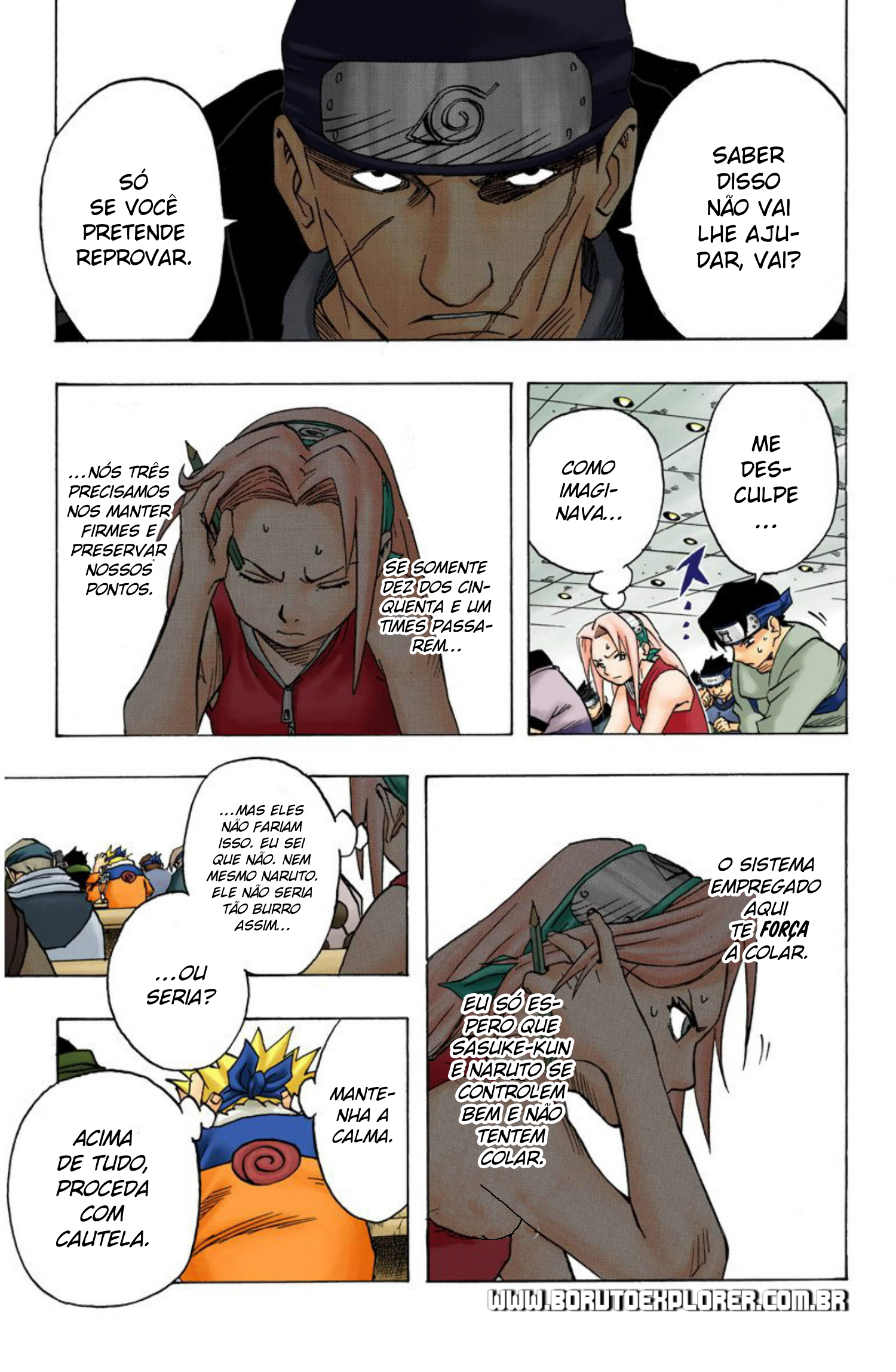 Read Naruto - Versão Colorida Oficial Manga Online