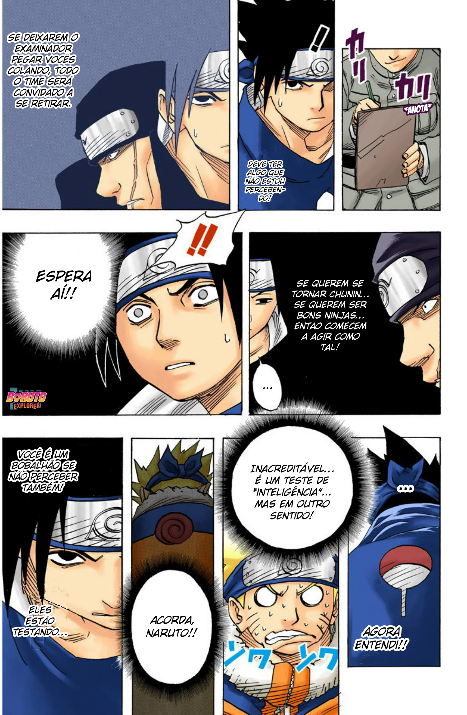 Read Naruto - Versão Colorida Oficial Manga Online