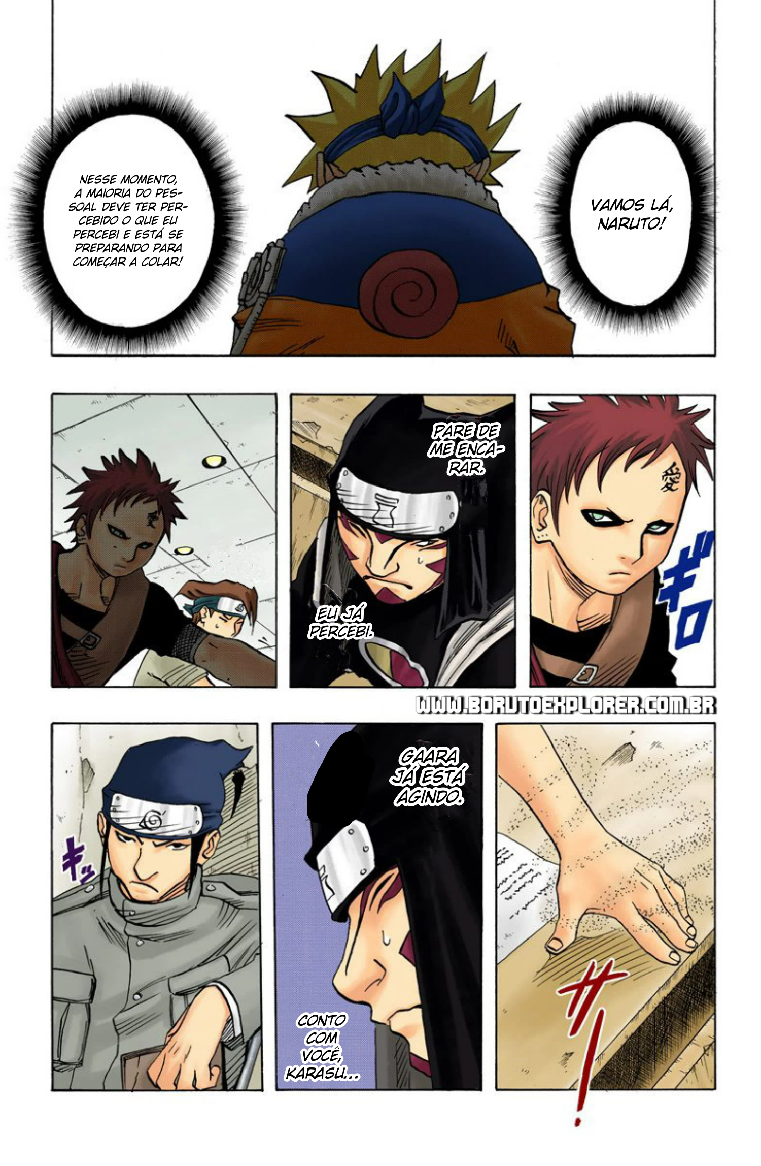 Read Naruto - Versão Colorida Oficial Manga Online