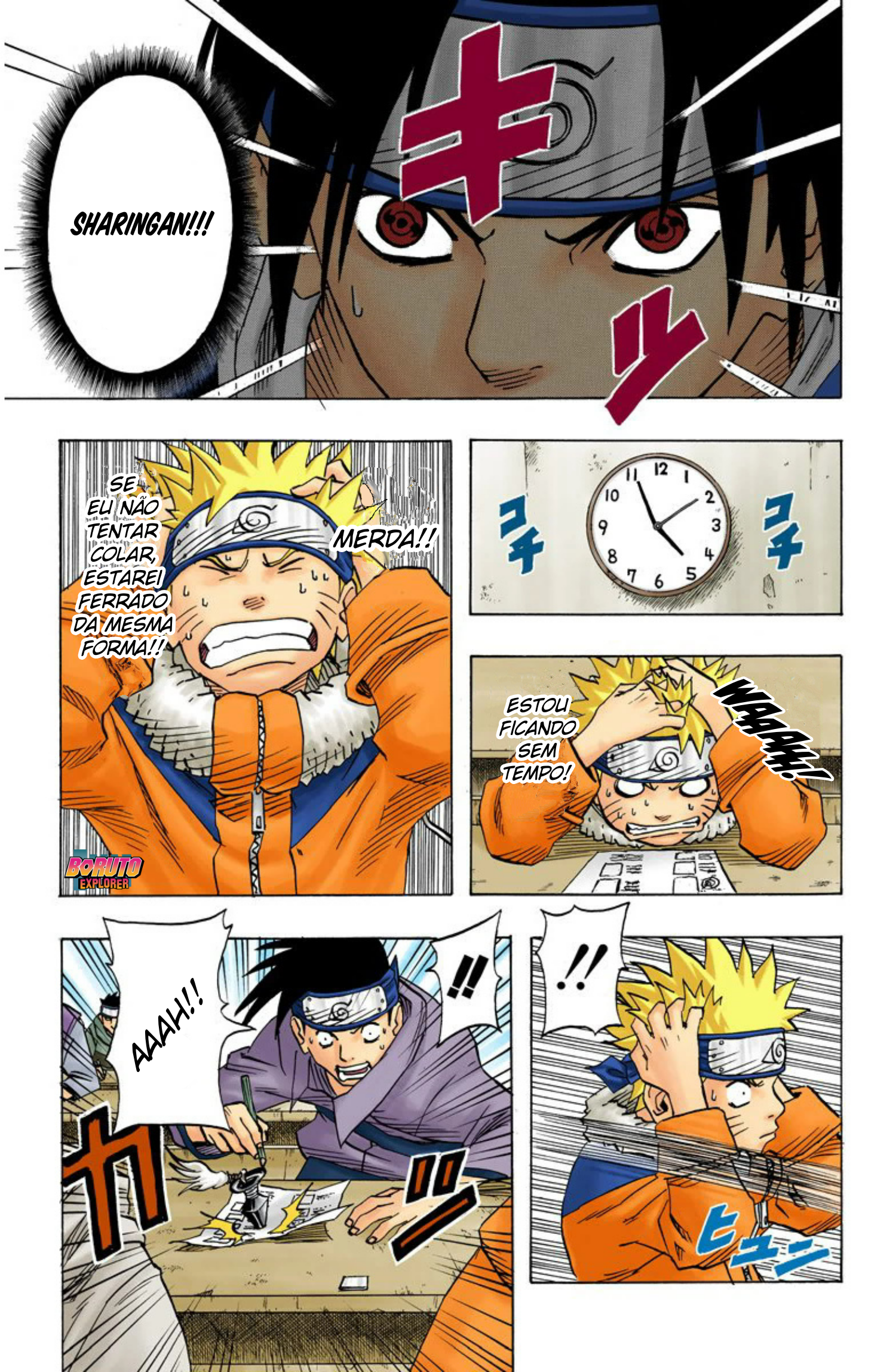 Read Naruto - Versão Colorida Oficial Manga Online