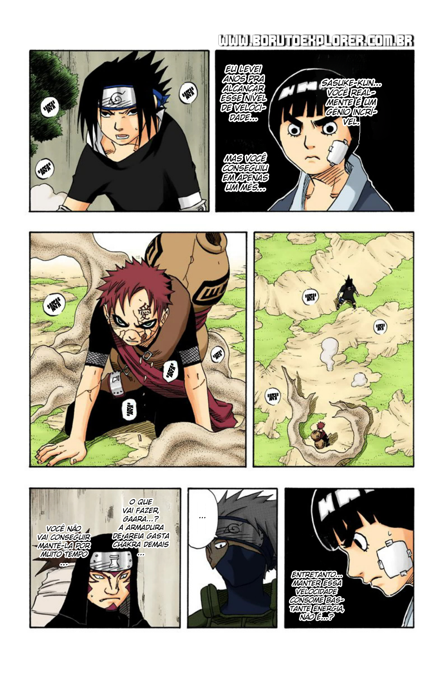 Read Naruto - Versão Colorida Oficial Manga Online