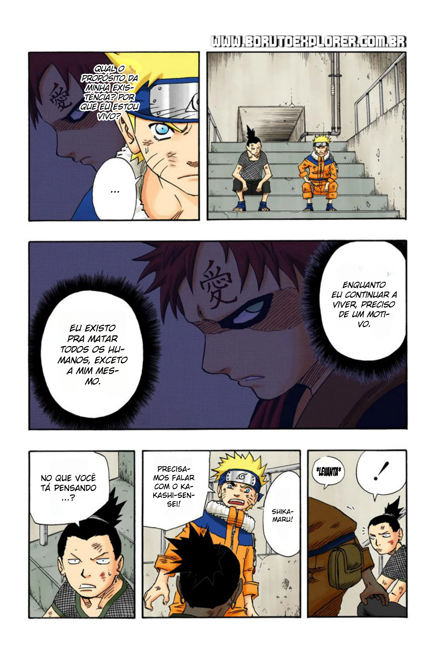 Read Naruto - Versão Colorida Oficial Manga Online