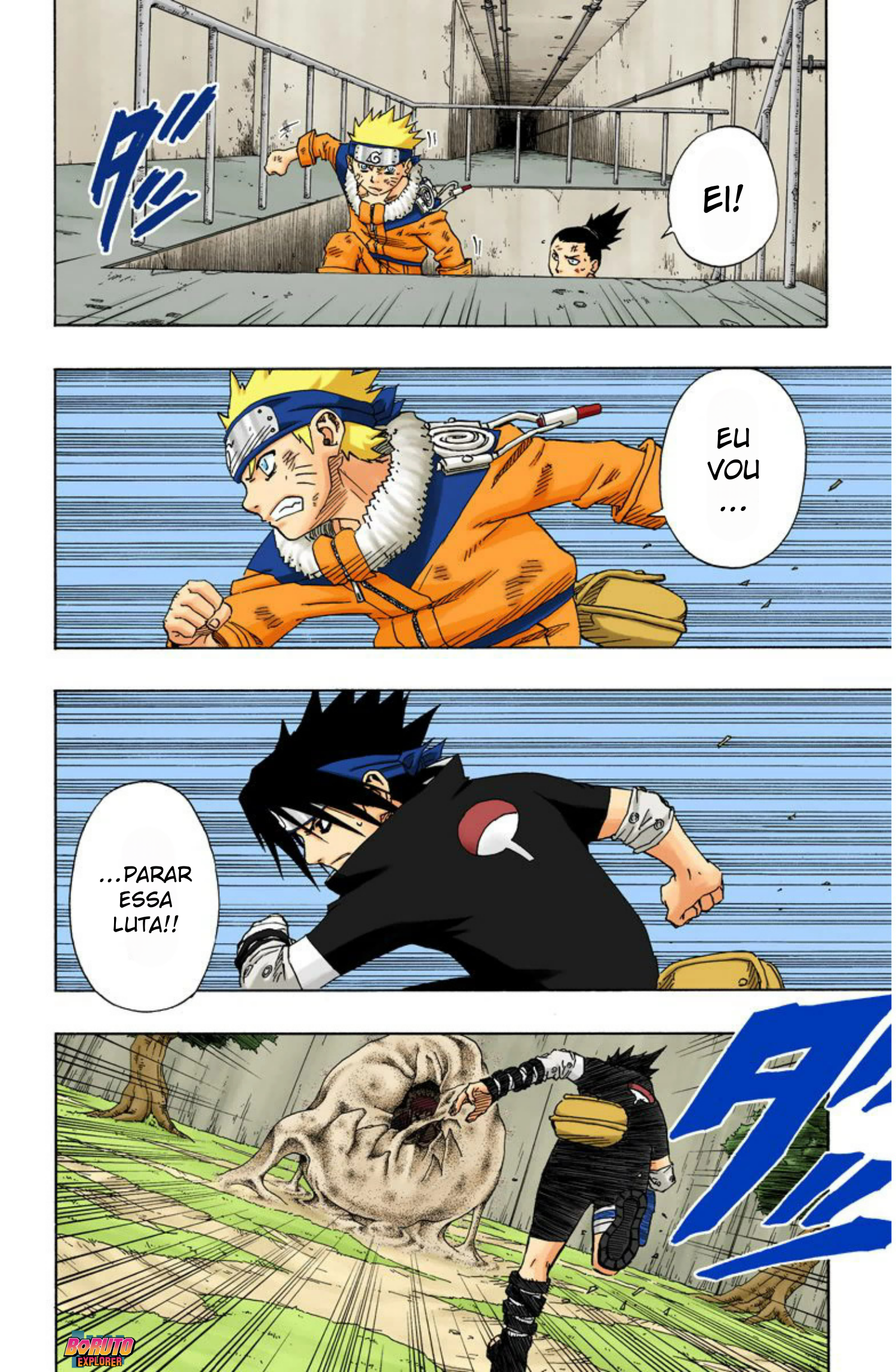 Read Naruto - Versão Colorida Oficial Manga Online