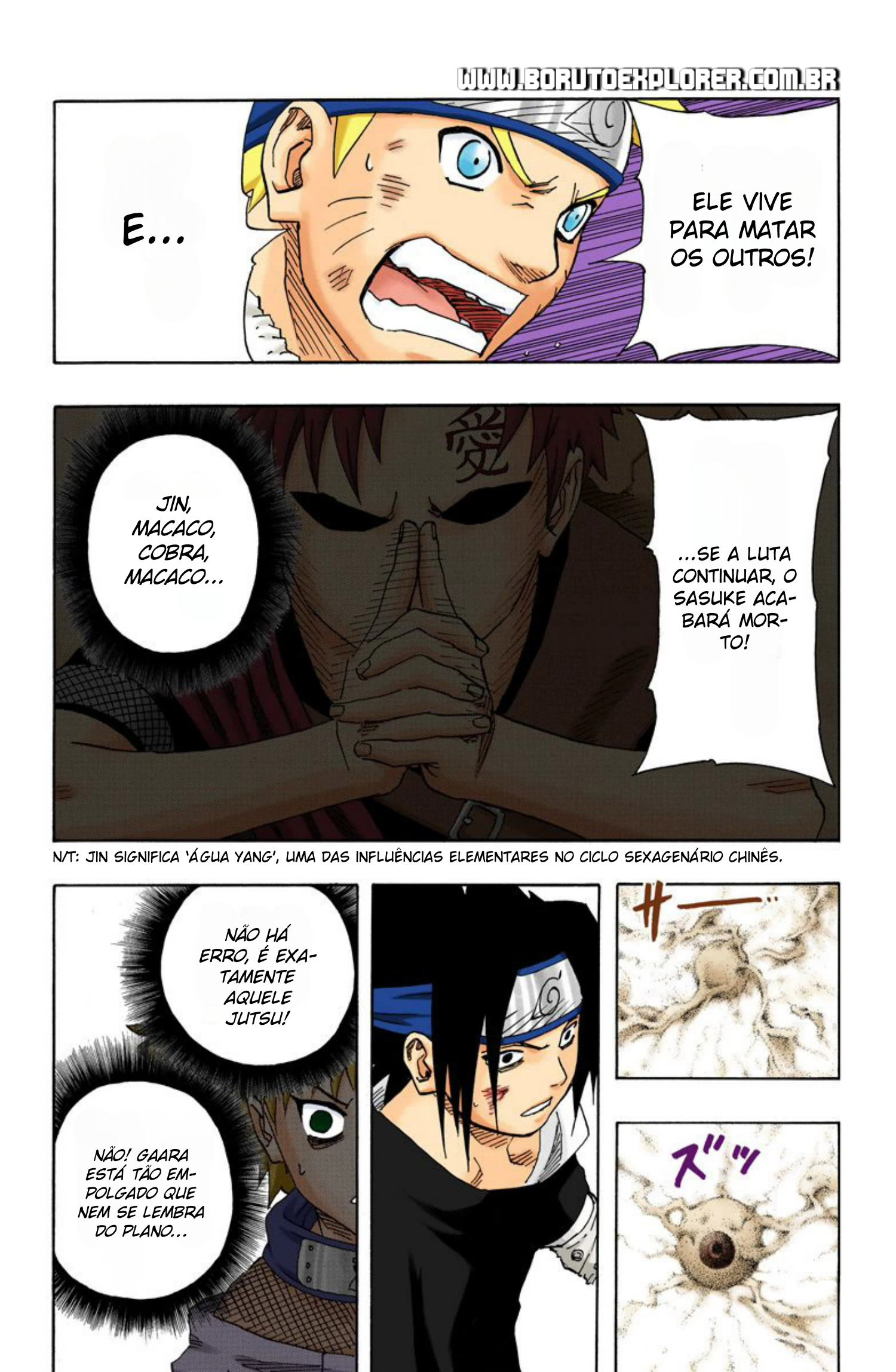 Read Naruto - Versão Colorida Oficial Manga Online
