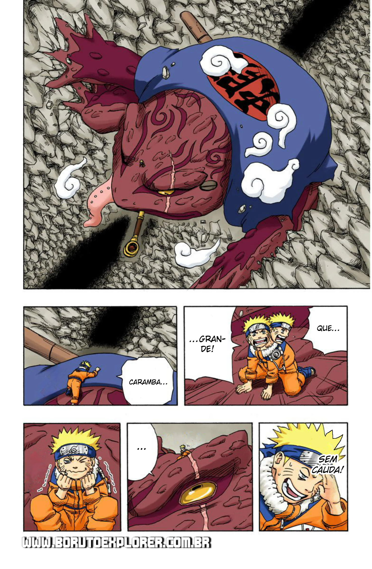 Read Naruto - Versão Colorida Oficial Manga Online