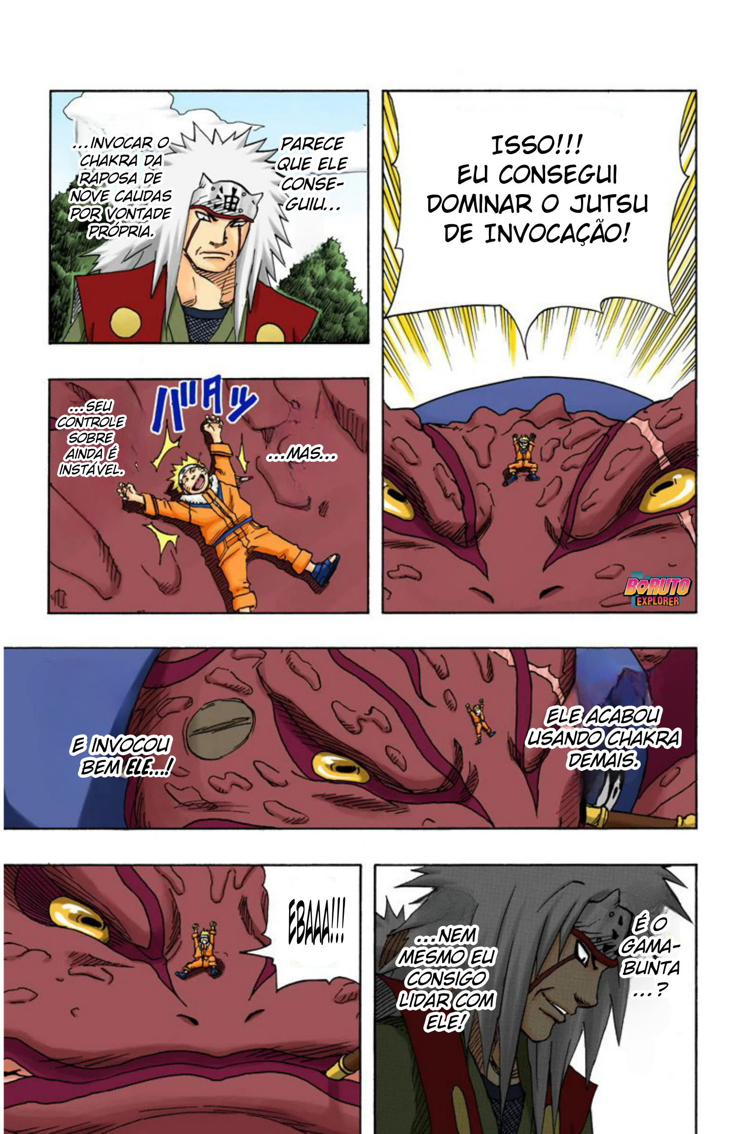 Read Naruto - Versão Colorida Oficial Manga Online