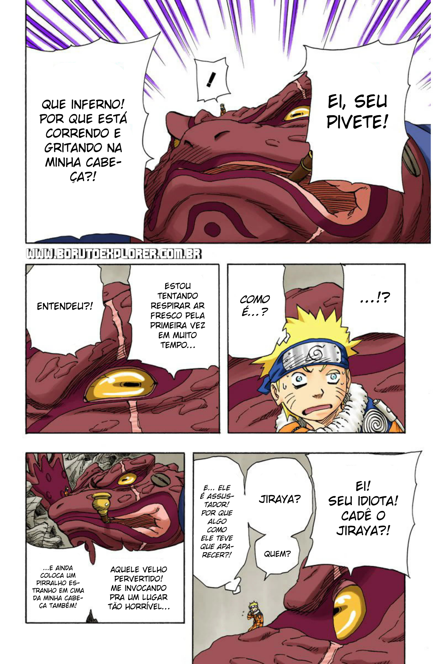 Read Naruto - Versão Colorida Oficial Manga Online