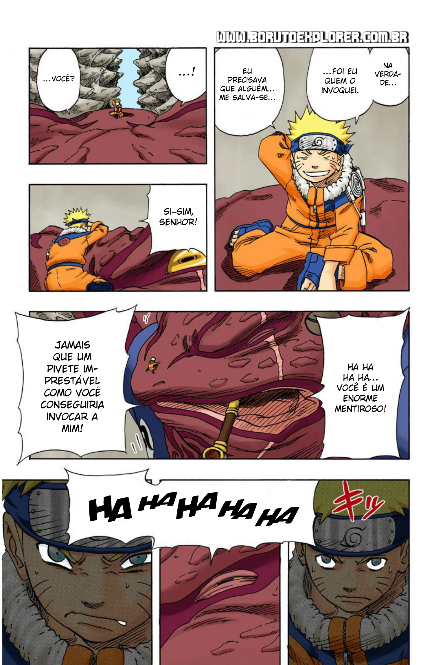 Read Naruto - Versão Colorida Oficial Manga Online