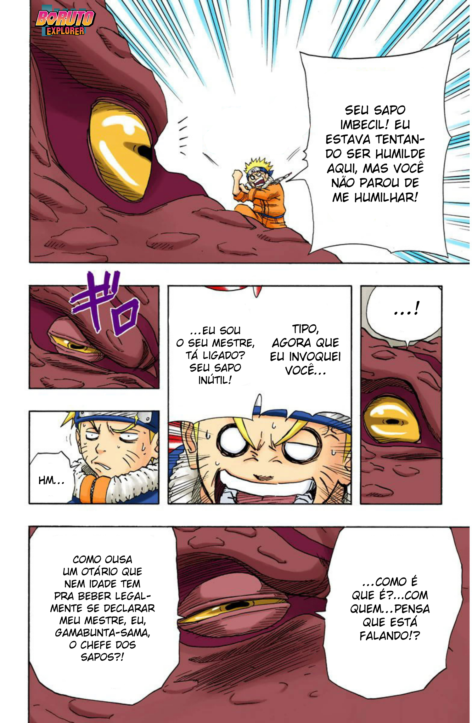 Read Naruto - Versão Colorida Oficial Manga Online