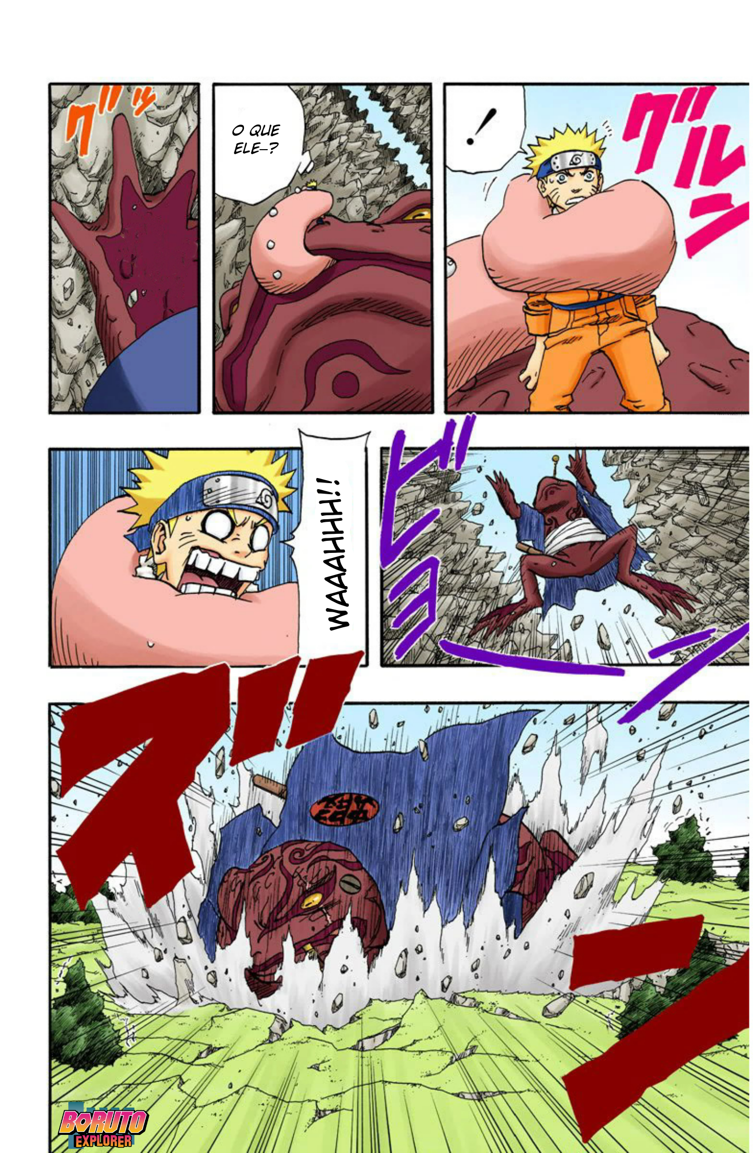 Read Naruto - Versão Colorida Oficial Manga Online