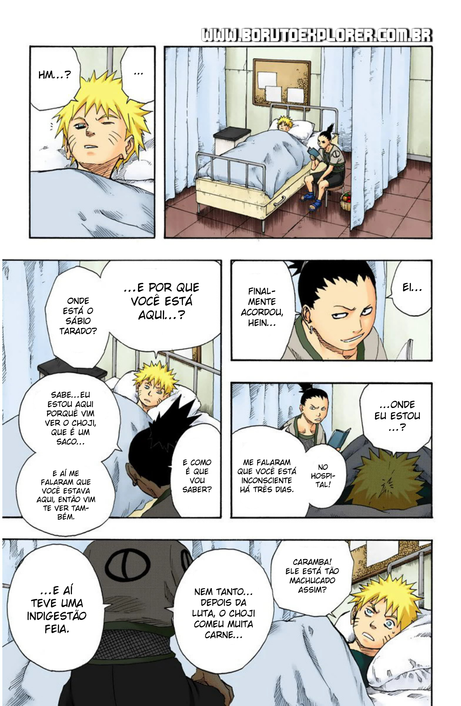 Read Naruto - Versão Colorida Oficial Manga Online