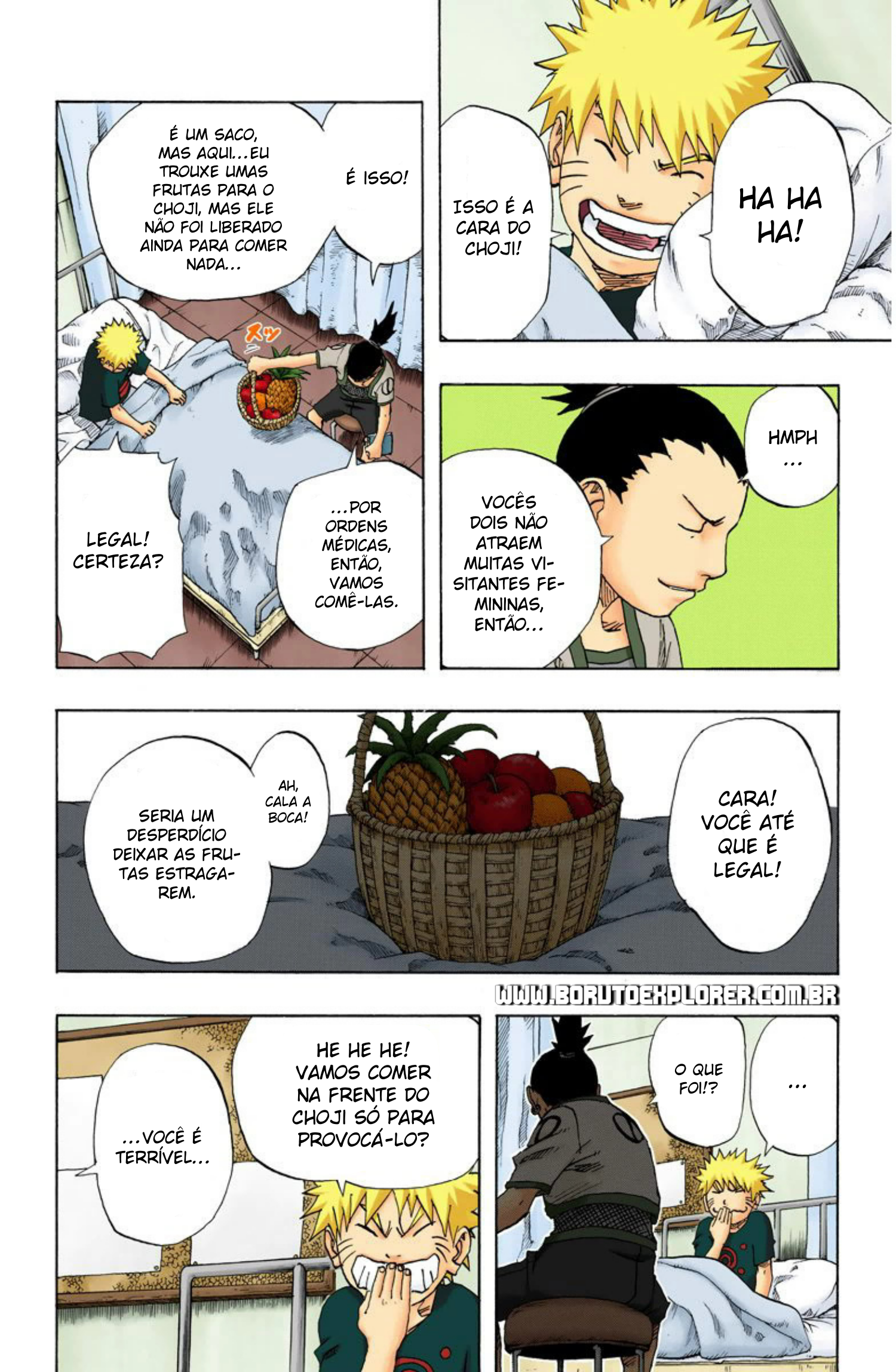 Read Naruto - Versão Colorida Oficial Manga Online