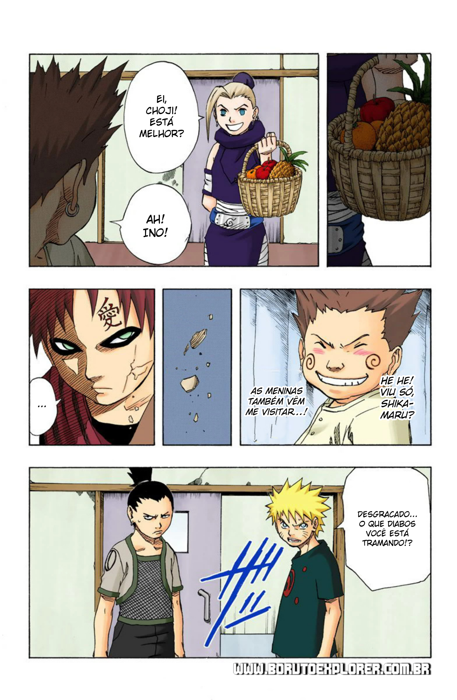 Read Naruto - Versão Colorida Oficial Manga Online