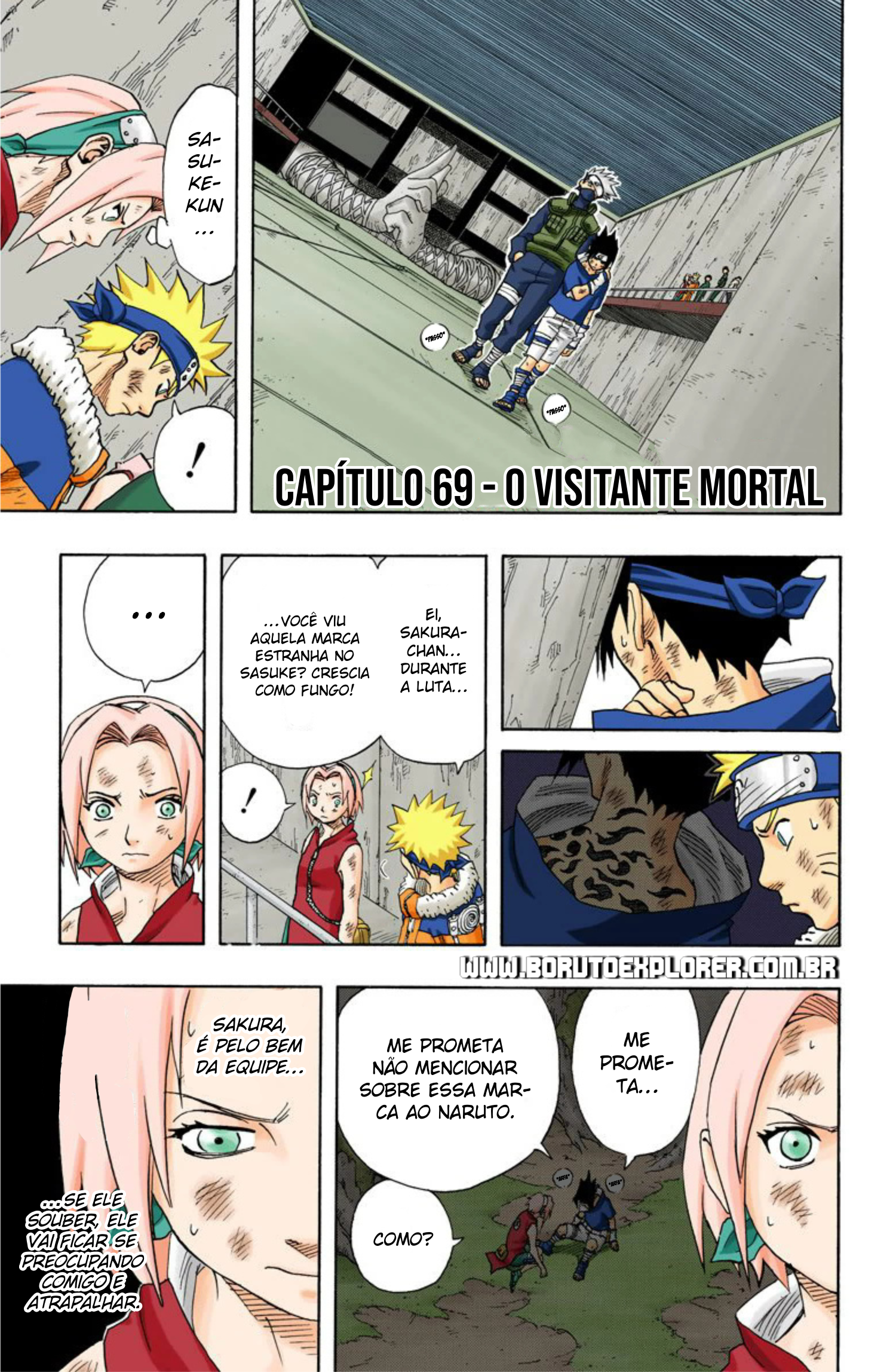 Read Naruto - Versão Colorida Oficial Manga Online