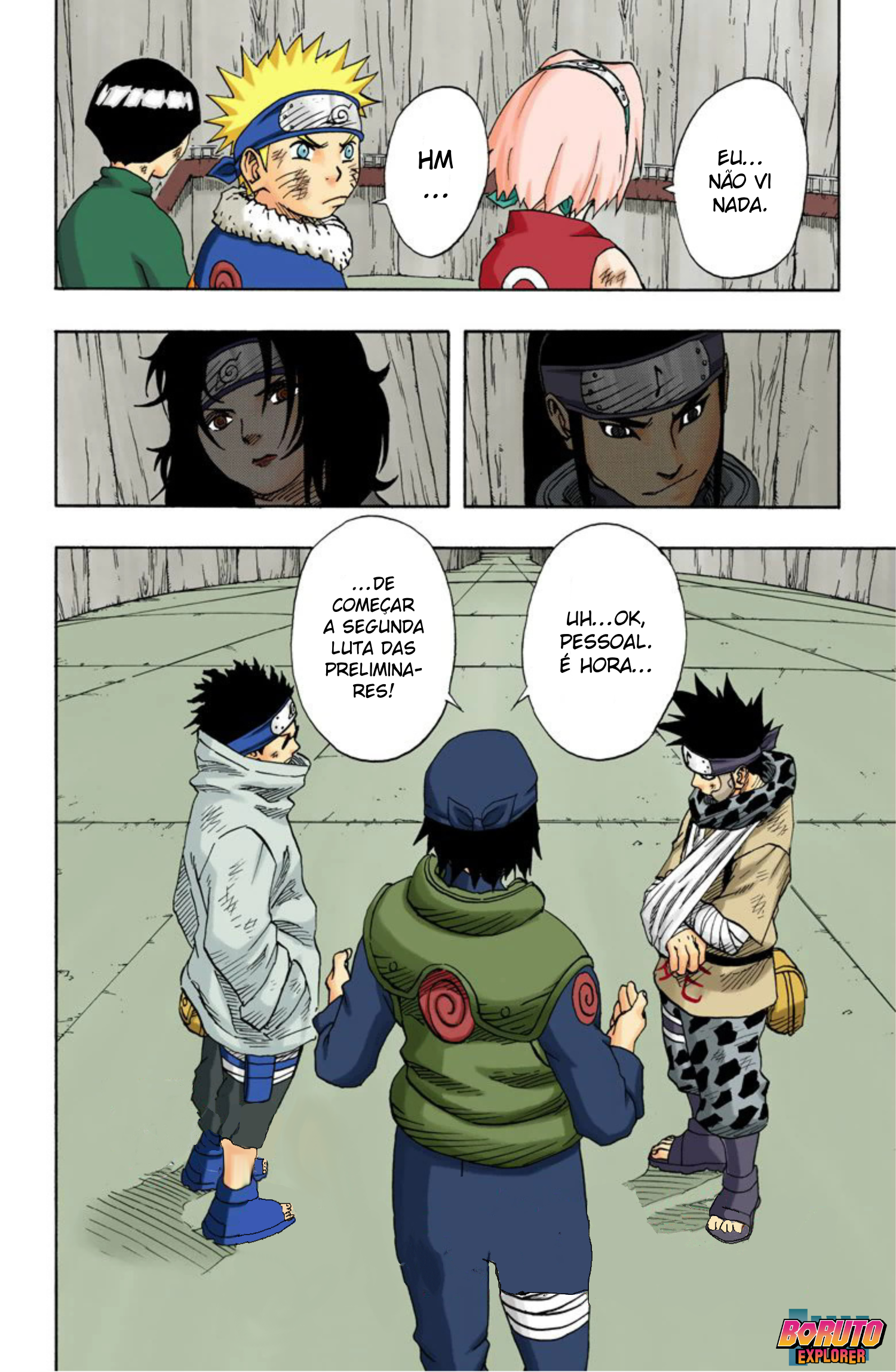 Read Naruto - Versão Colorida Oficial Manga Online