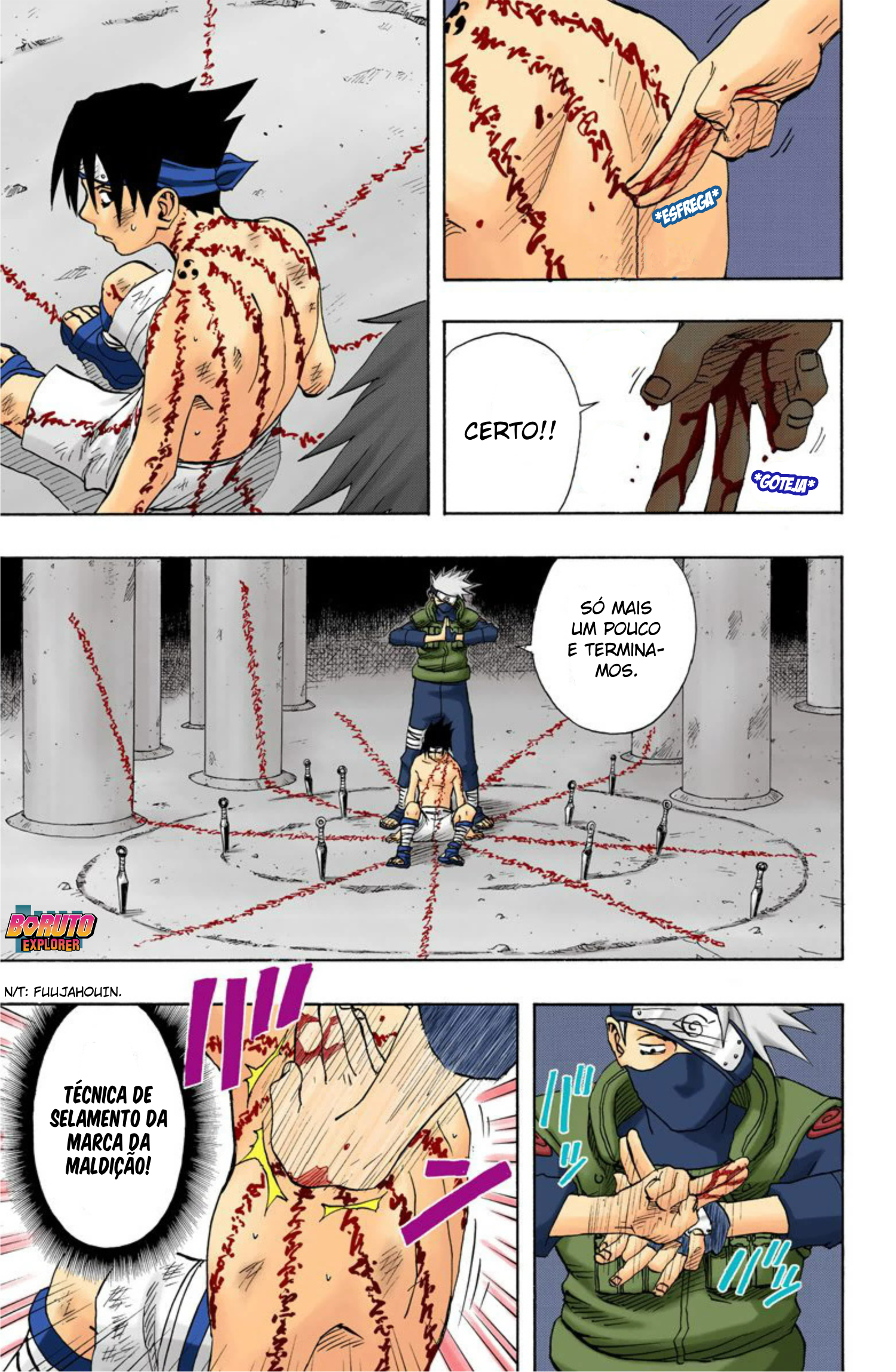 Read Naruto - Versão Colorida Oficial Manga Online
