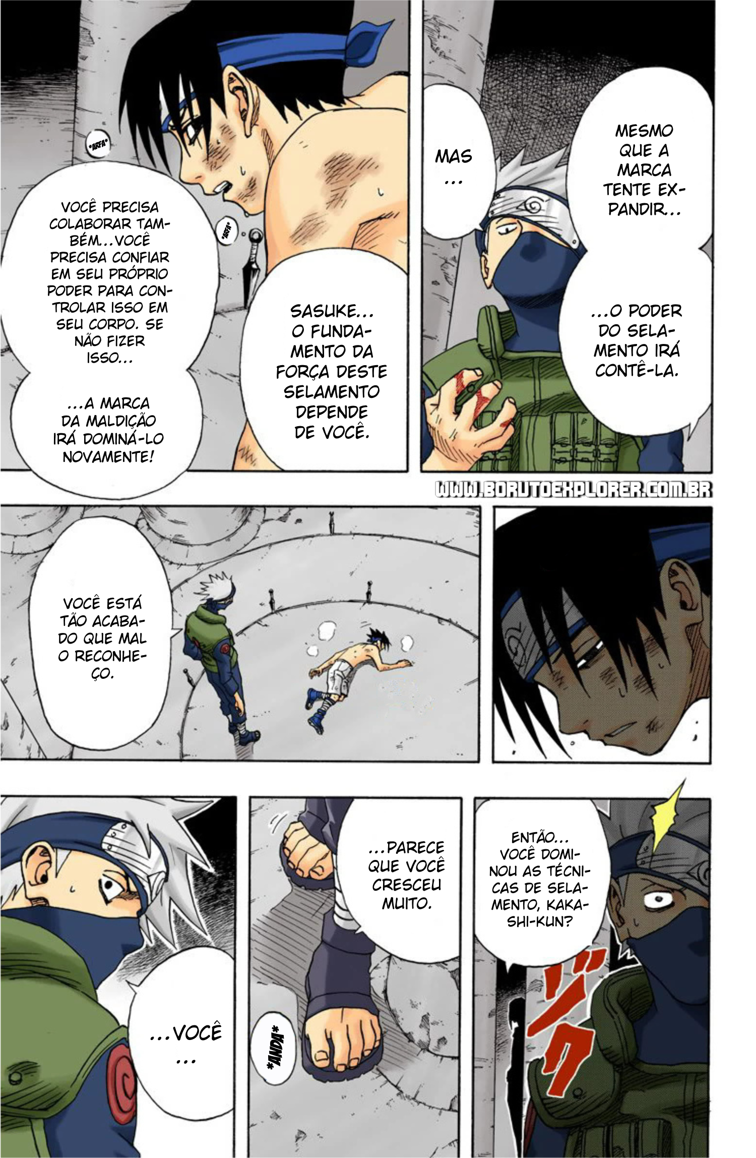 Read Naruto - Versão Colorida Oficial Manga Online