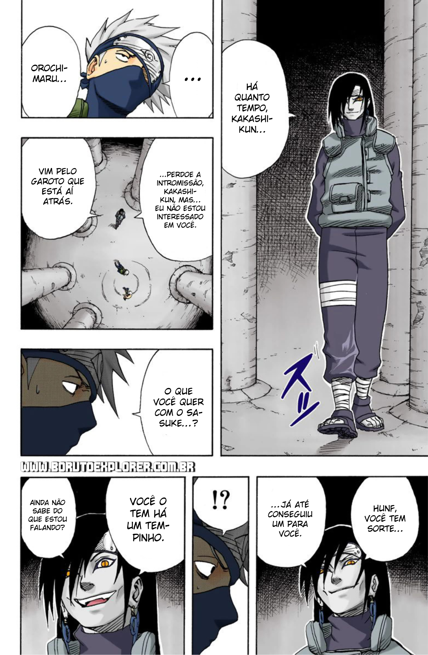 Read Naruto - Versão Colorida Oficial Manga Online