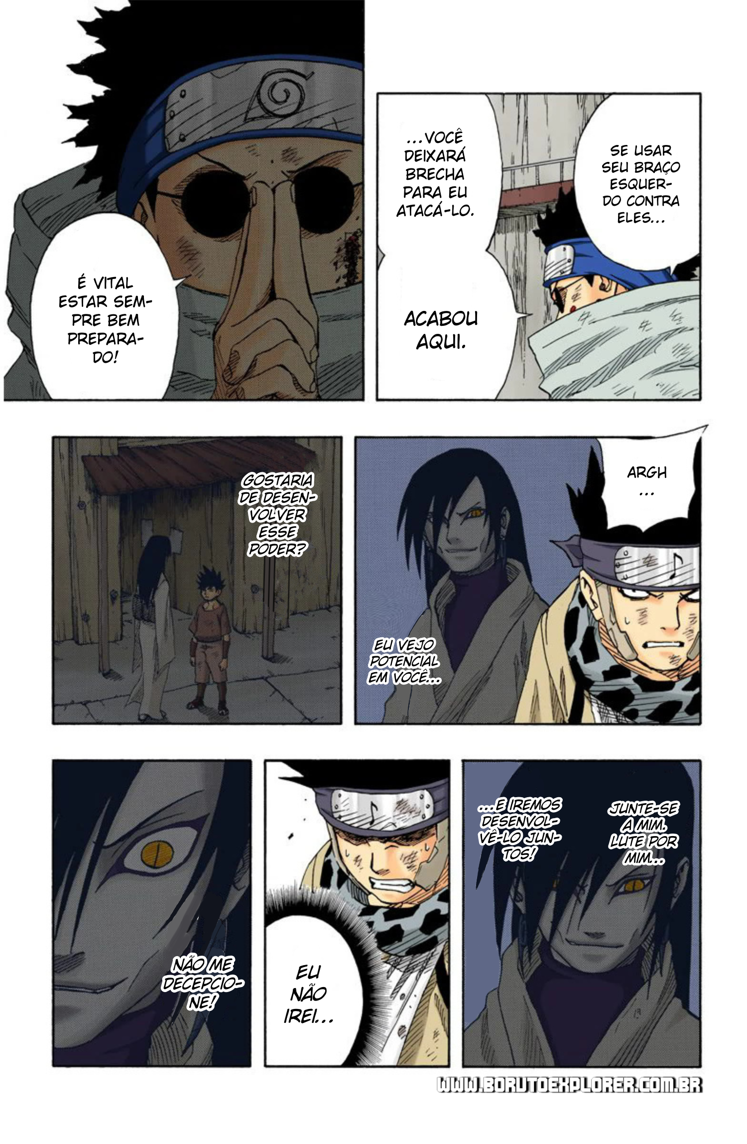 Read Naruto - Versão Colorida Oficial Manga Online
