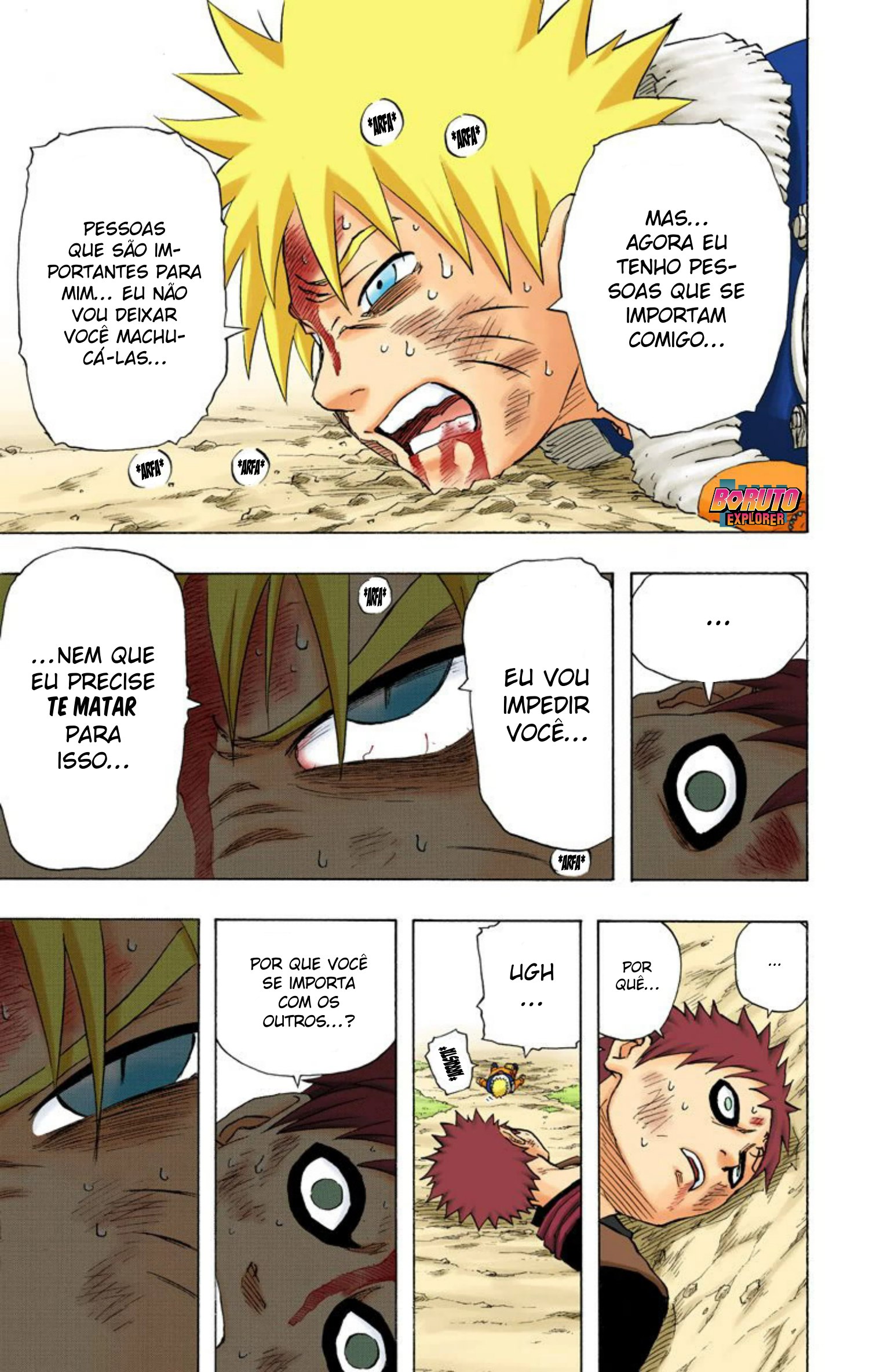 Read Naruto - Versão Colorida Oficial Manga Online