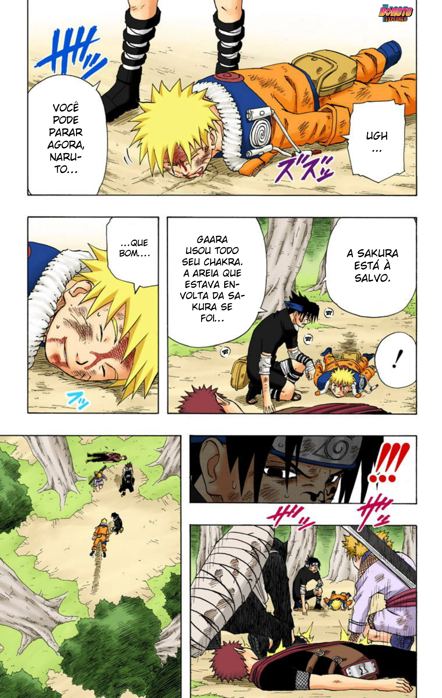 Read Naruto - Versão Colorida Oficial Manga Online