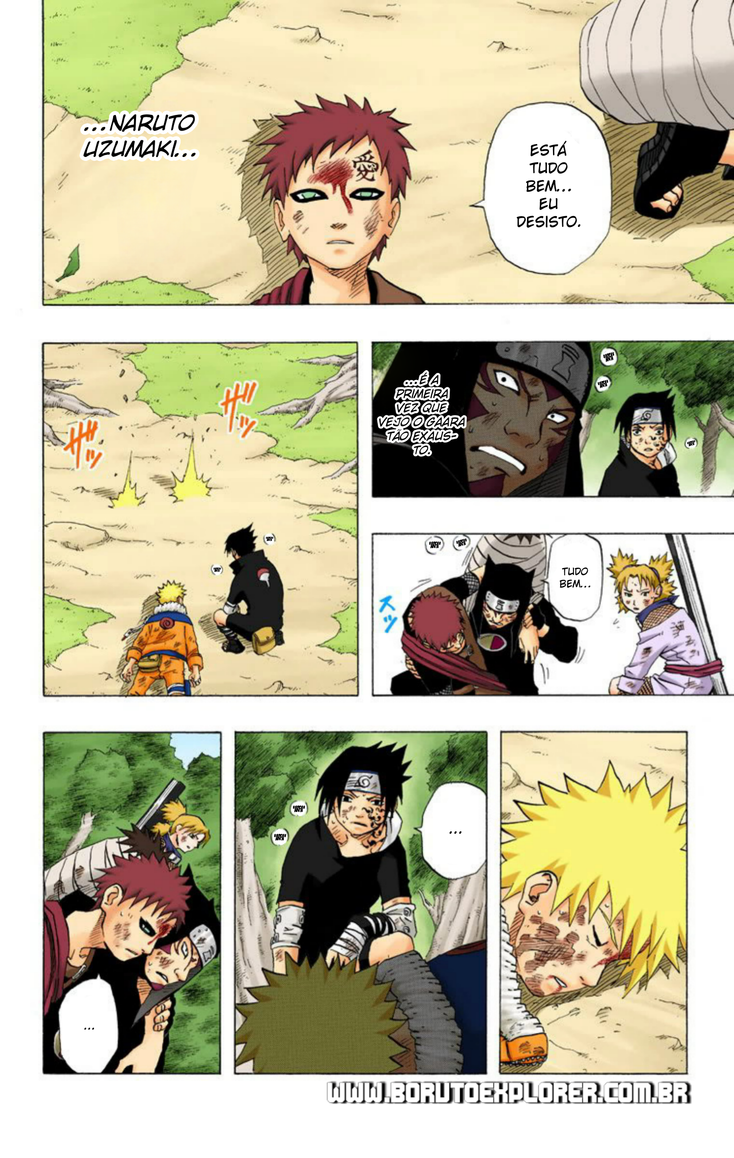 Read Naruto - Versão Colorida Oficial Manga Online