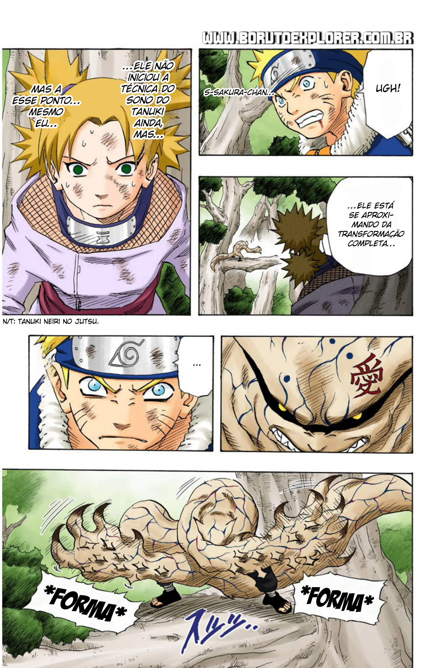 Read Naruto - Versão Colorida Oficial Manga Online
