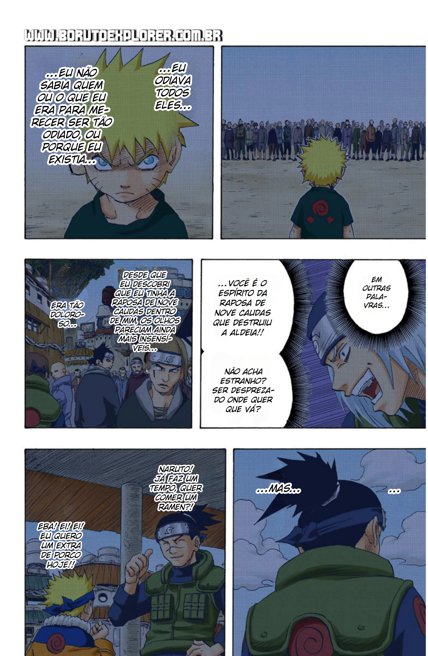 Read Naruto - Versão Colorida Oficial Manga Online