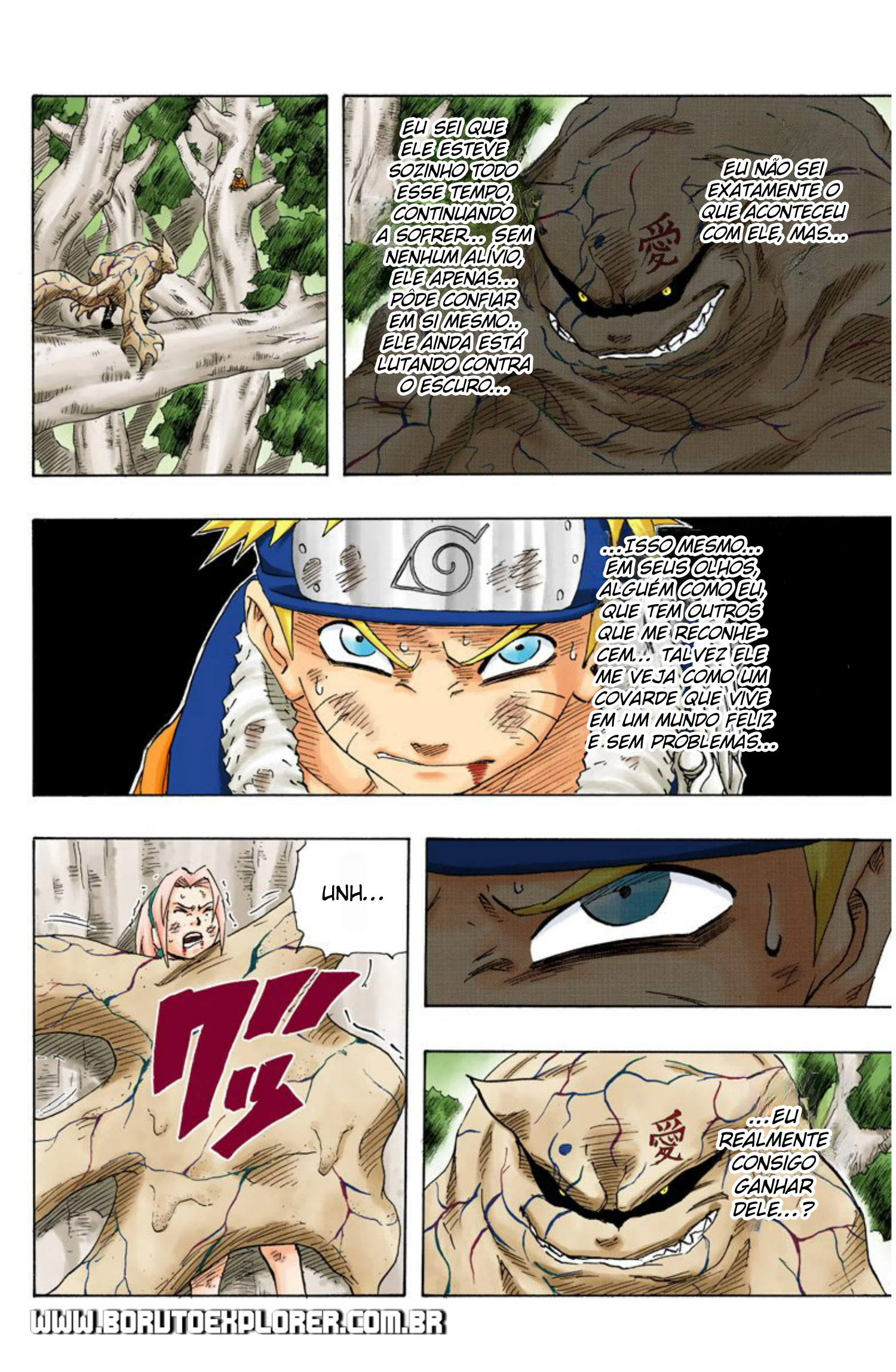 Read Naruto - Versão Colorida Oficial Manga Online