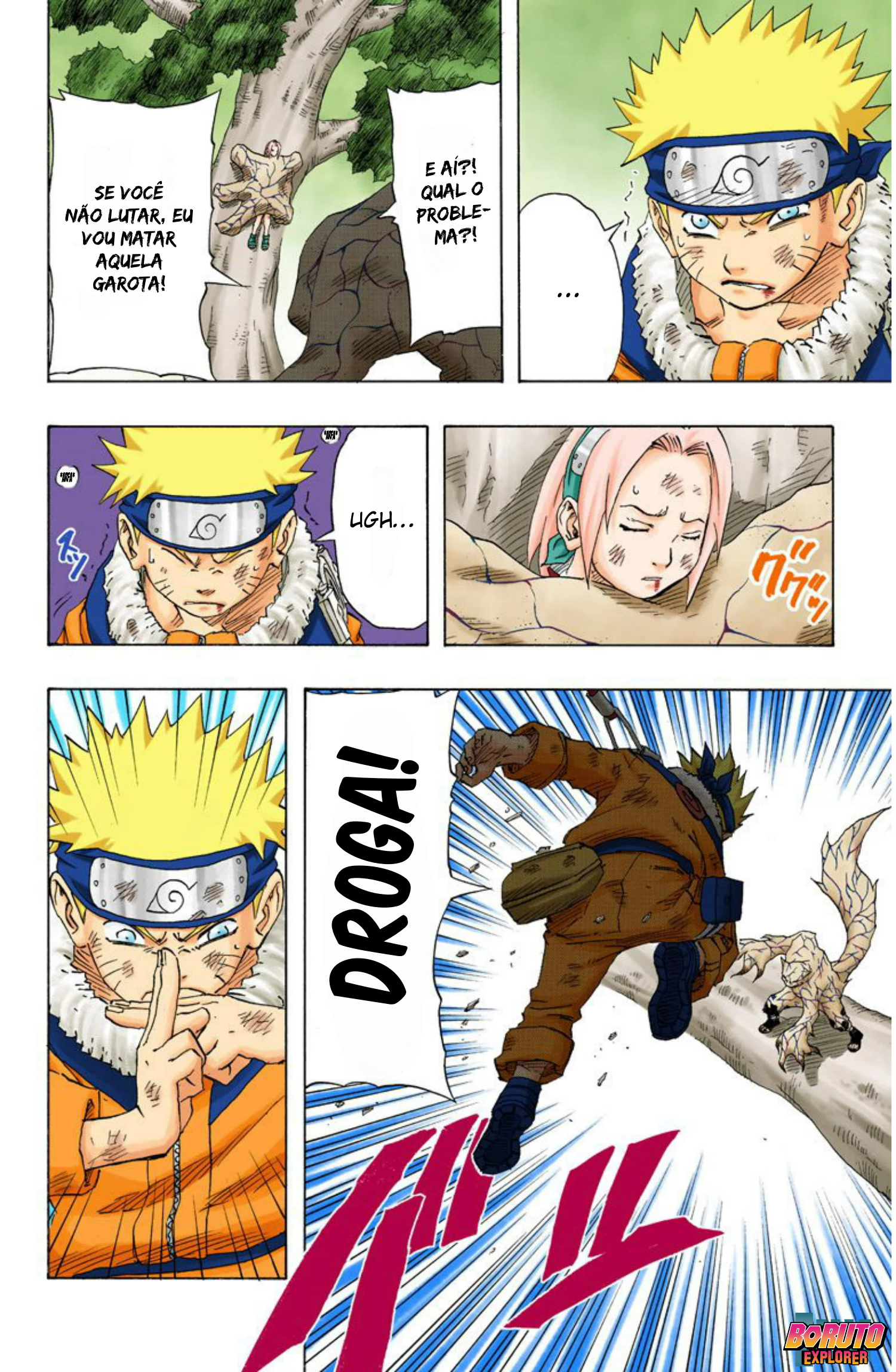 Read Naruto - Versão Colorida Oficial Manga Online