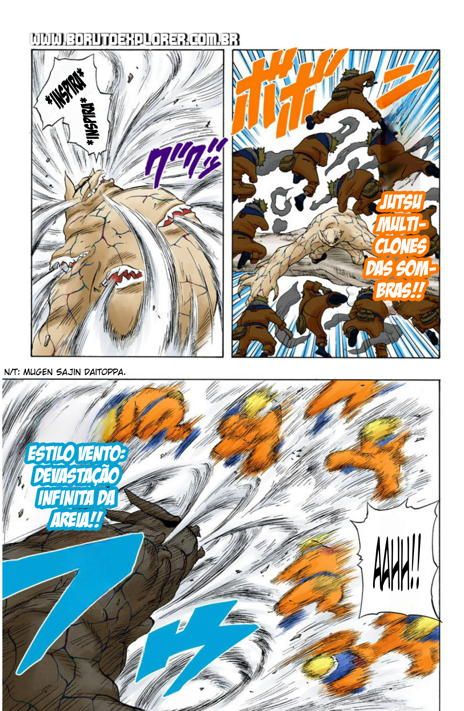 Read Naruto - Versão Colorida Oficial Manga Online