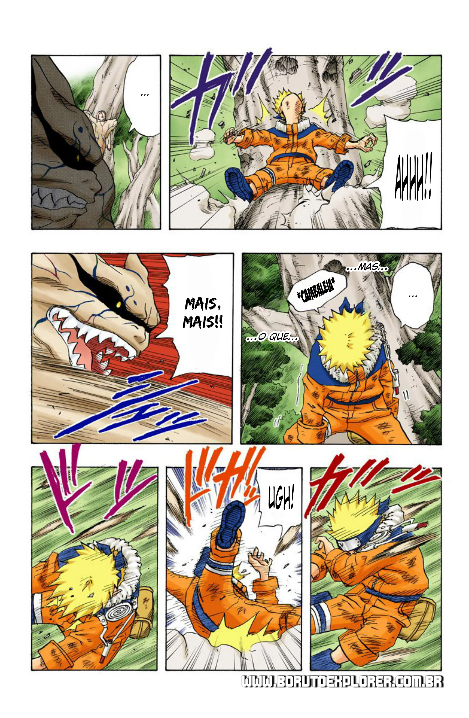 Read Naruto - Versão Colorida Oficial Manga Online