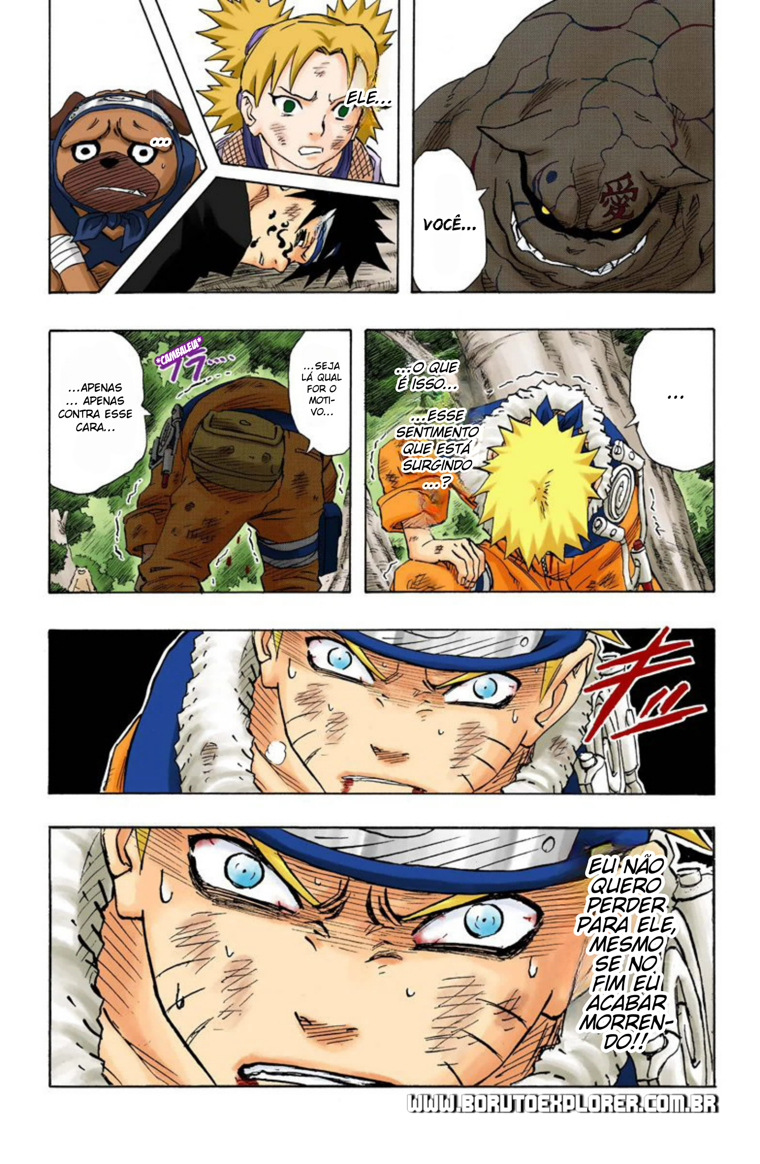 Read Naruto - Versão Colorida Oficial Manga Online