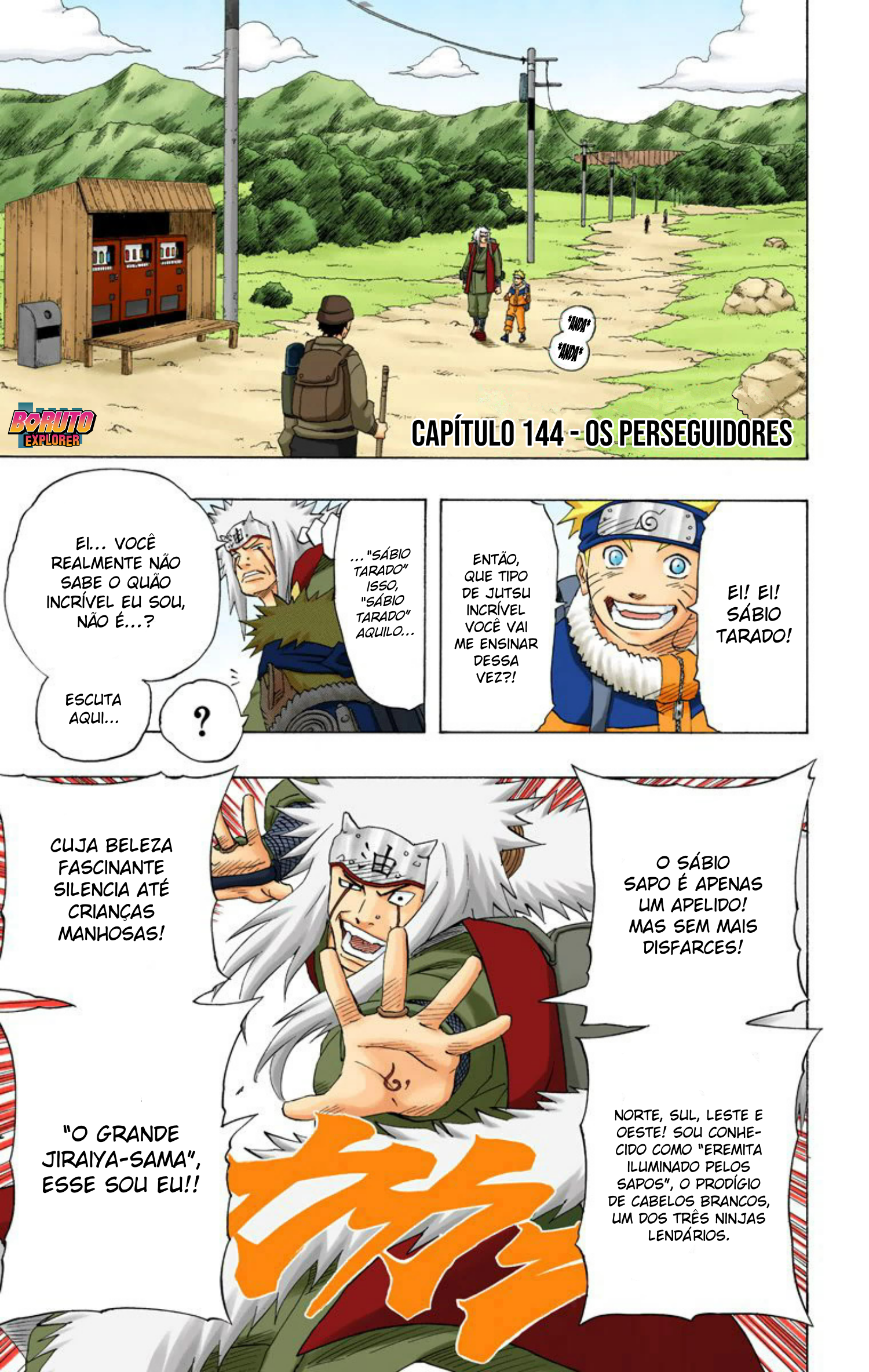 Read Naruto - Versão Colorida Oficial Manga Online