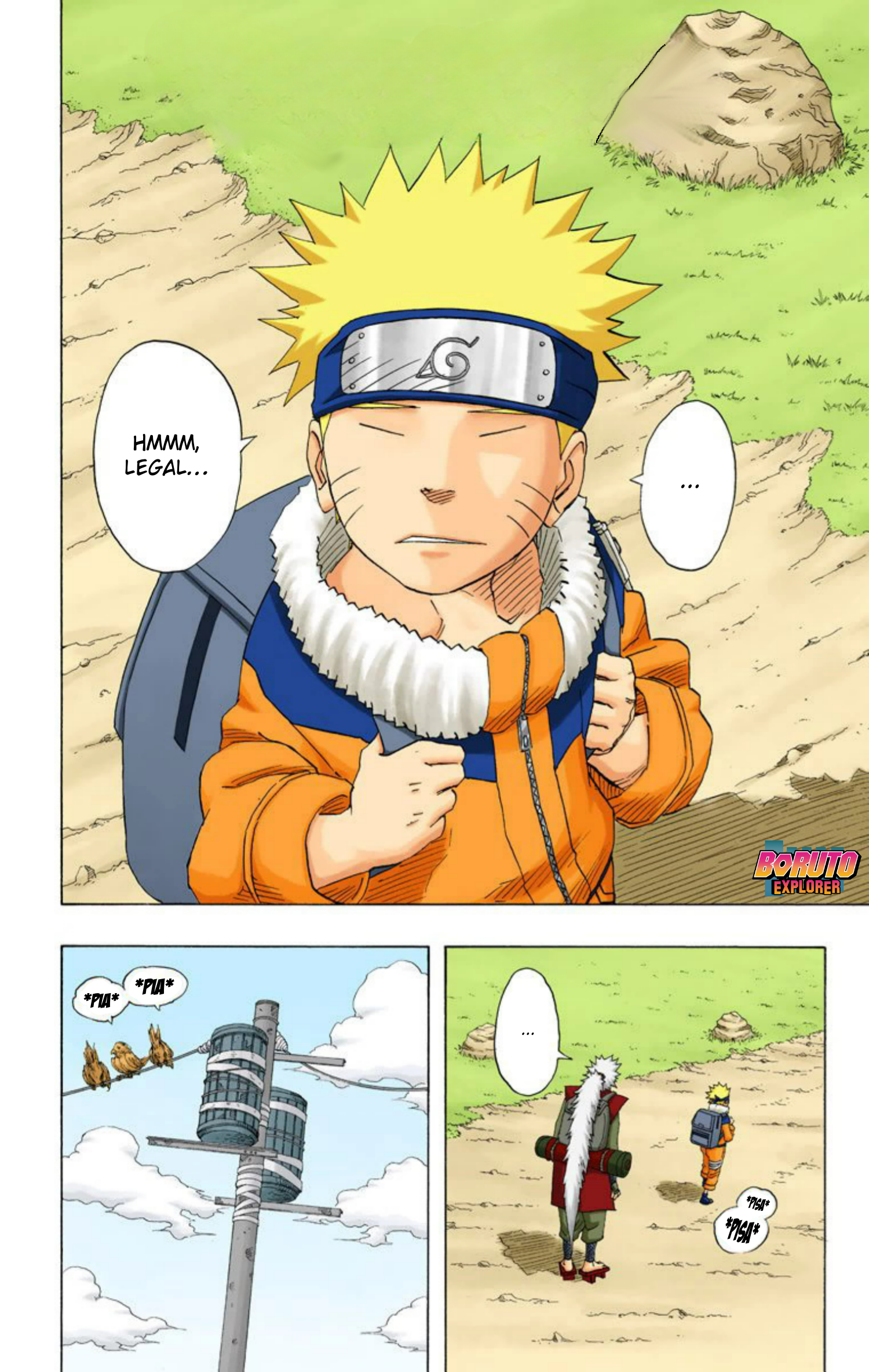 Read Naruto - Versão Colorida Oficial Manga Online
