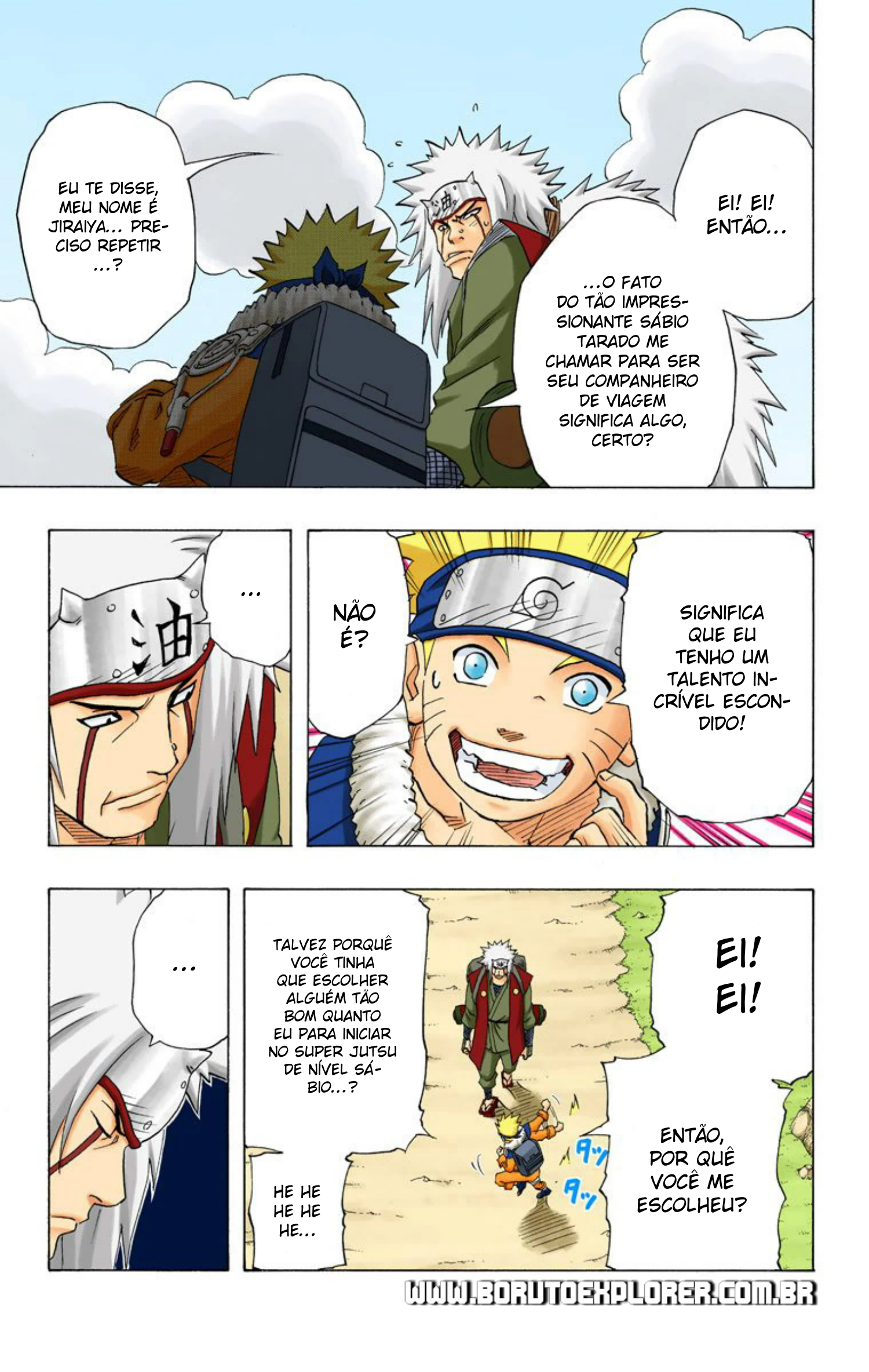 Read Naruto - Versão Colorida Oficial Manga Online