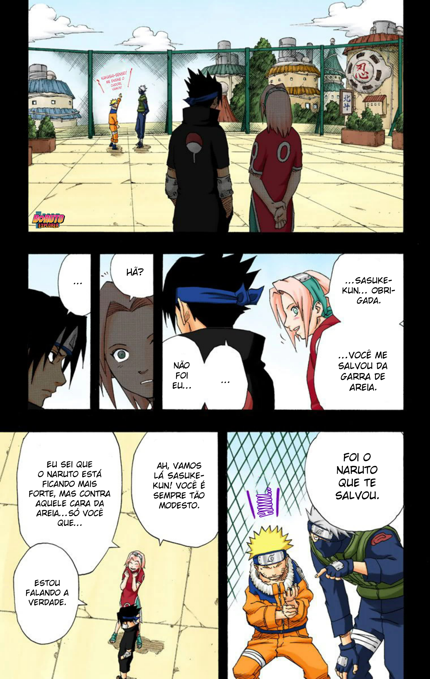 Read Naruto - Versão Colorida Oficial Manga Online