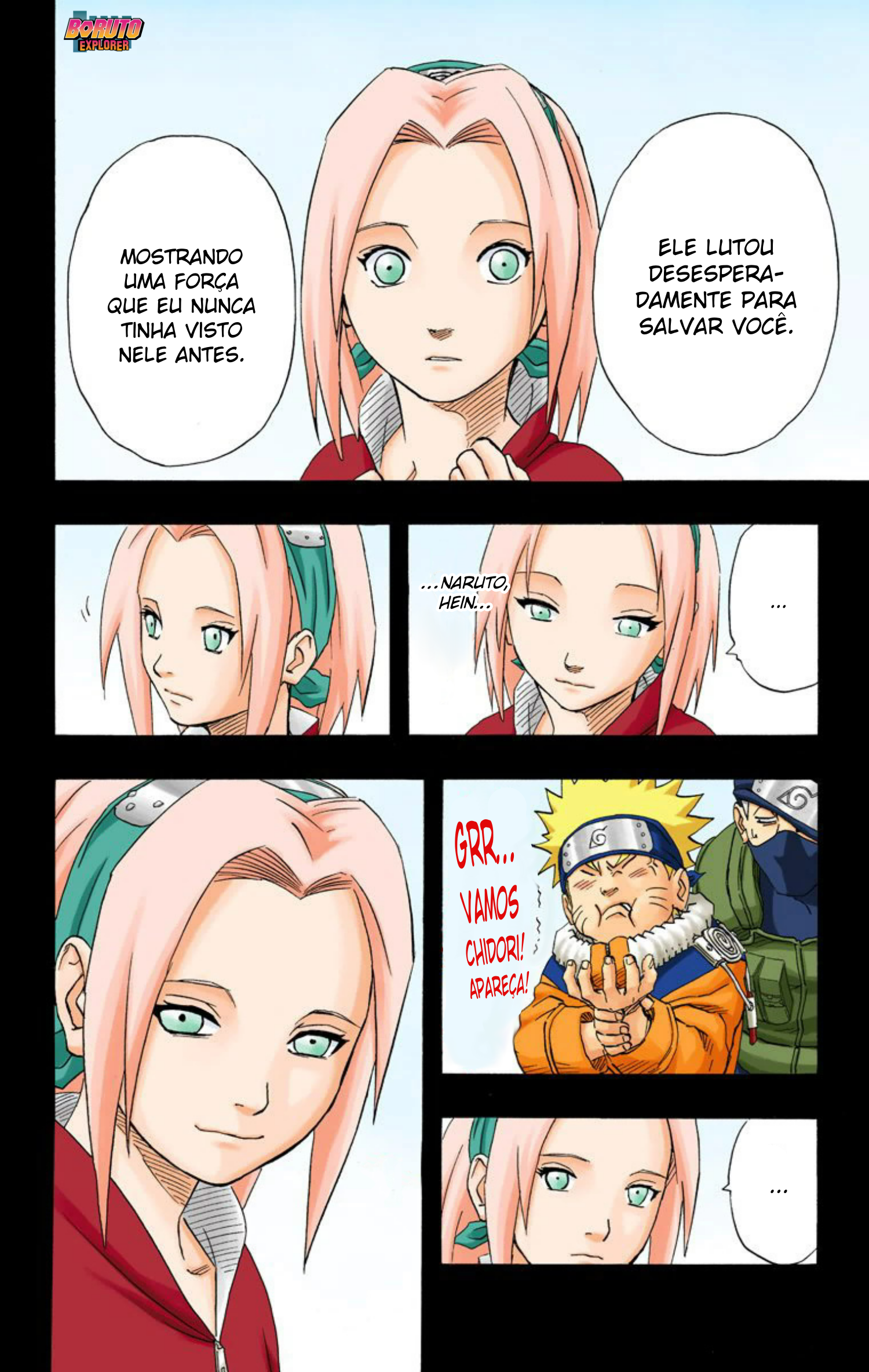 Read Naruto - Versão Colorida Oficial Manga Online