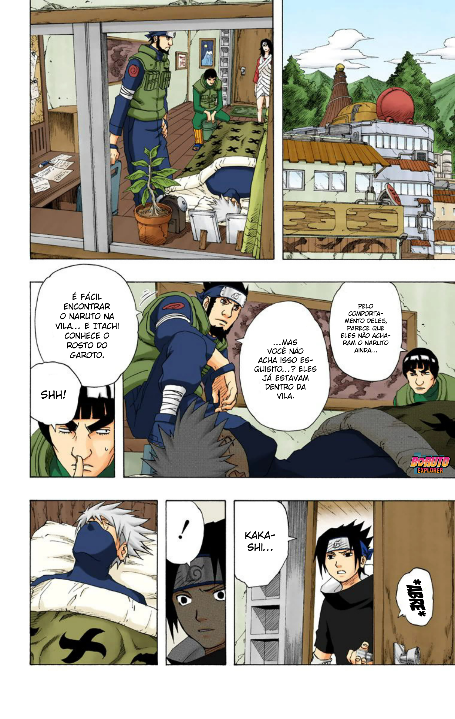 Read Naruto - Versão Colorida Oficial Manga Online