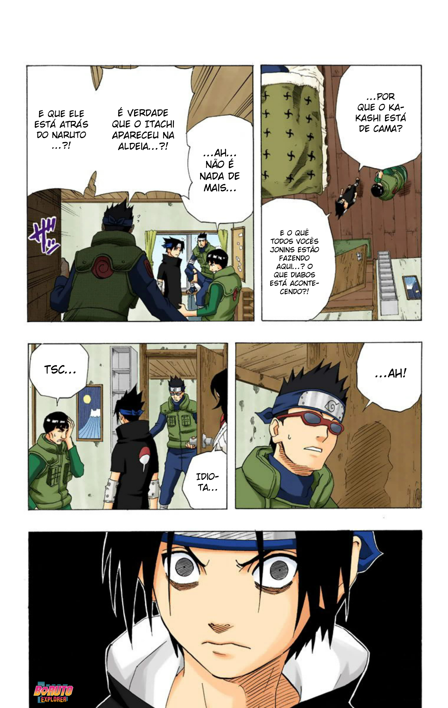Read Naruto - Versão Colorida Oficial Manga Online